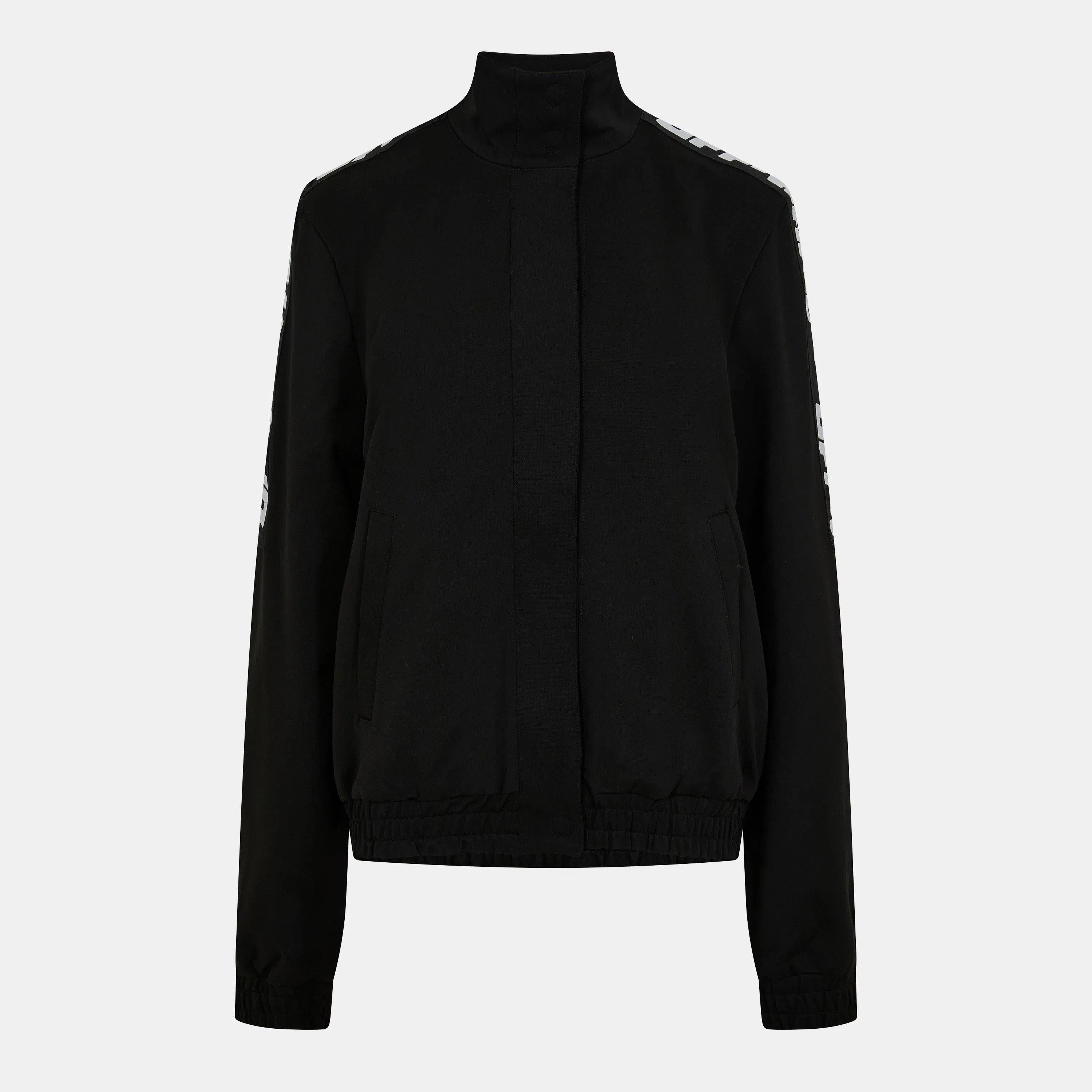 - Weather-Resistant Cropped Short Puffer Jacket
