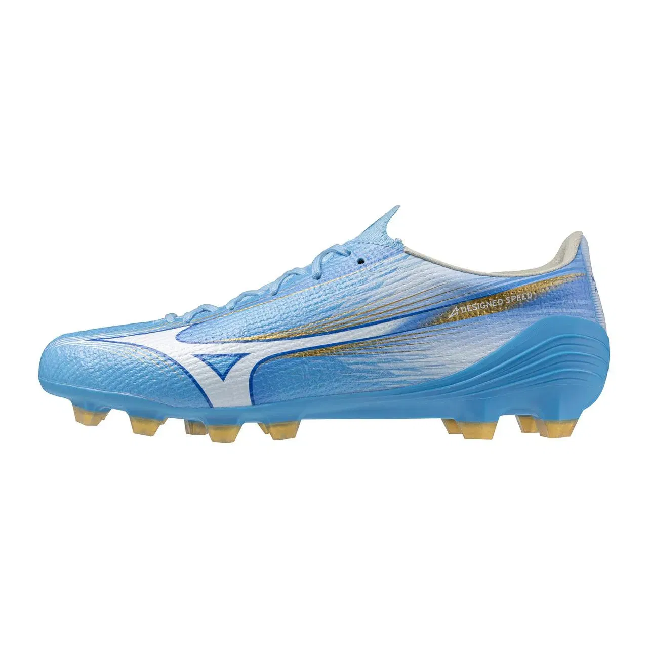 Mizuno Alpha Iii Pro Fg Firm Ground Soccer Cleat White Lava Orange