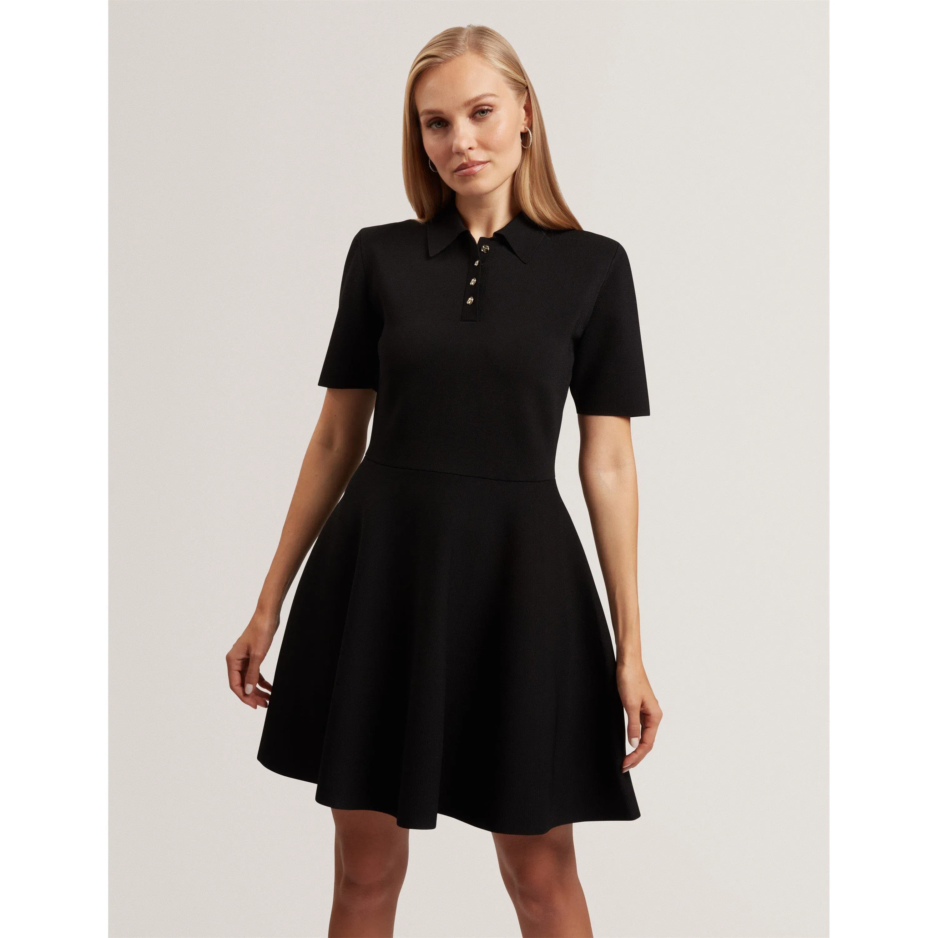 Skater Knitted Jumper Dress