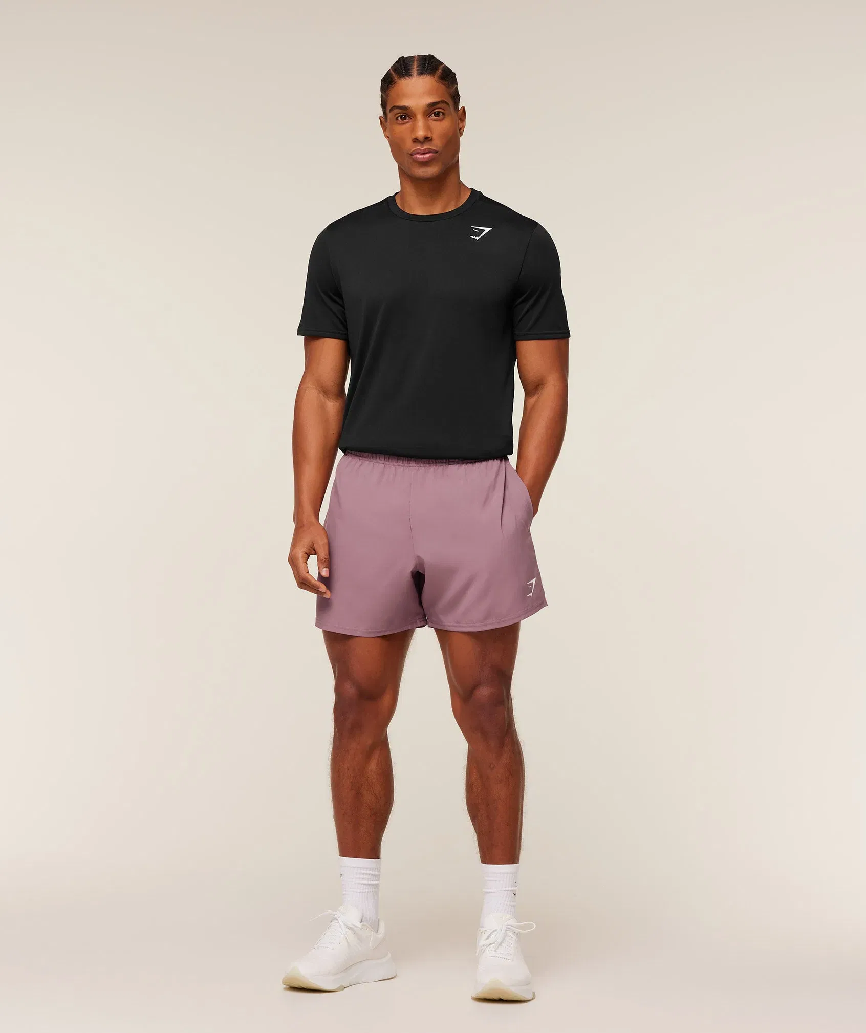 Gymshark Arrival 5" Shorts - Calm Pink
