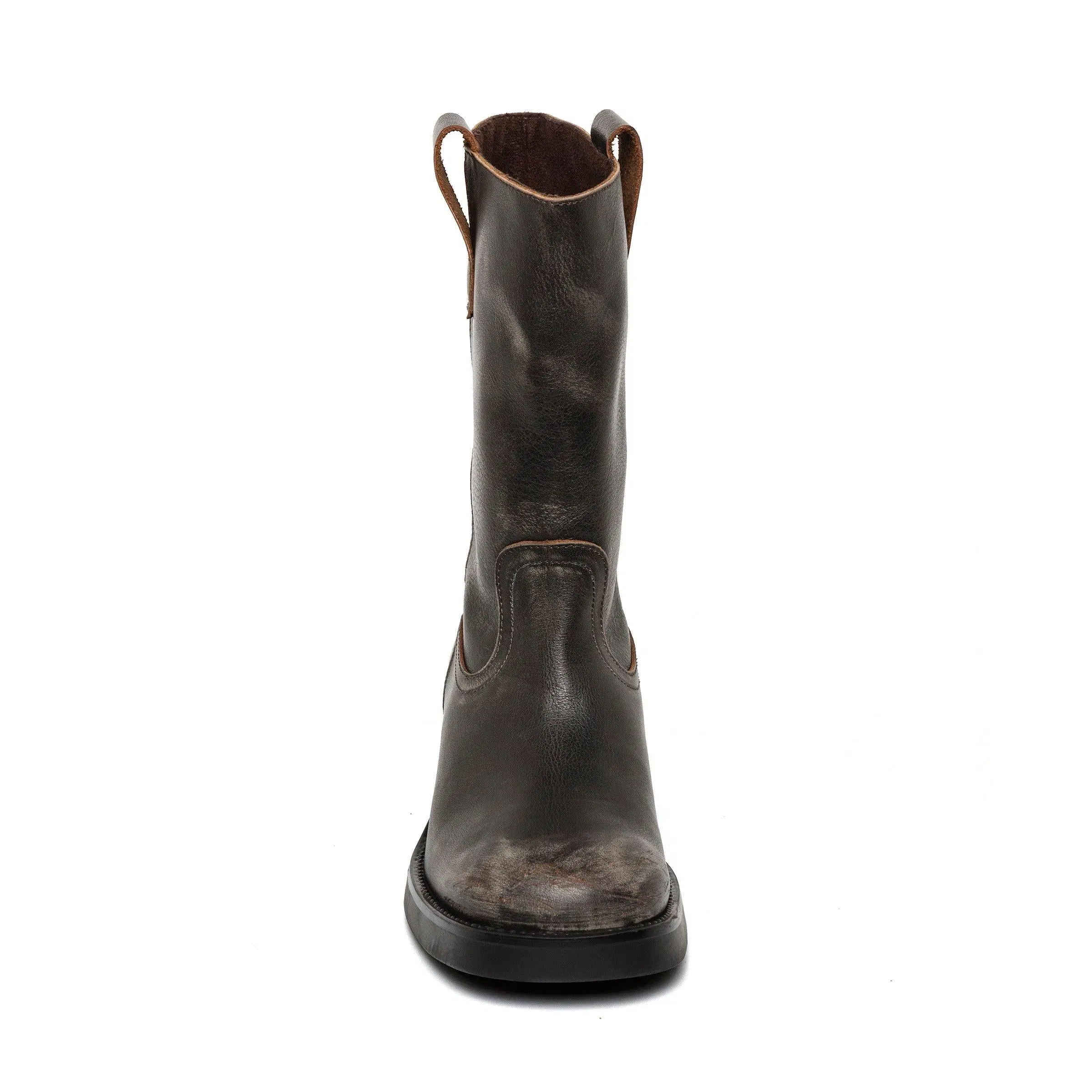 Benedict Side Zip Biker Boots