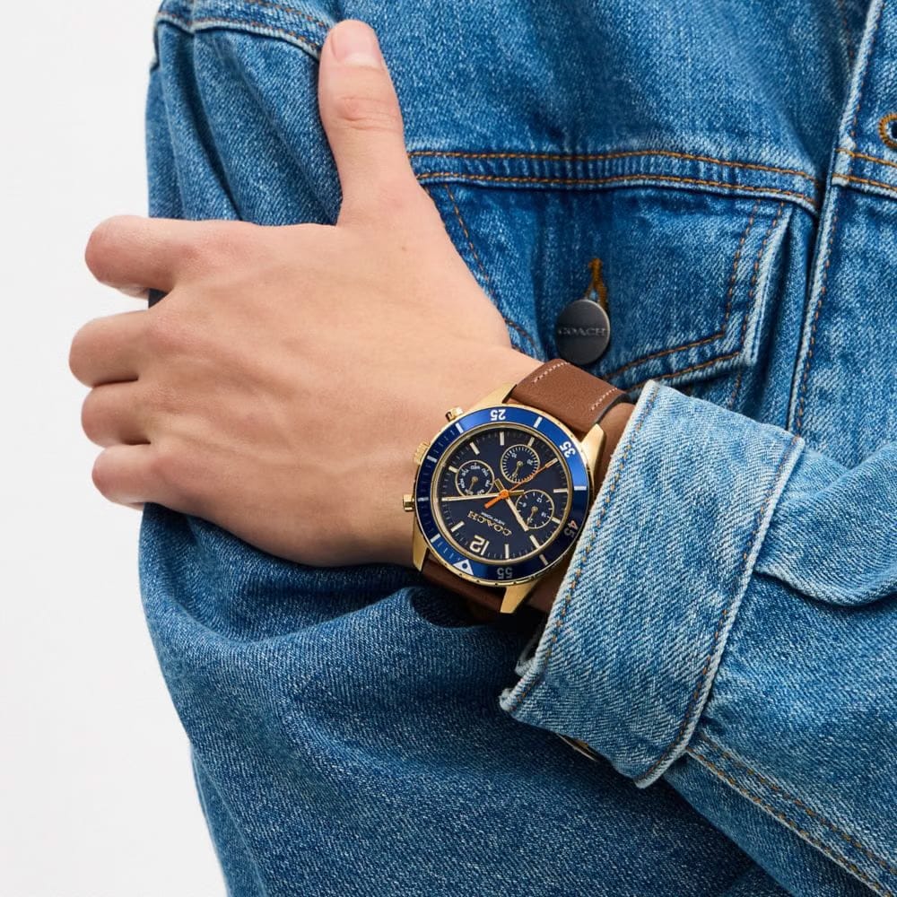 Cole Chronograph Watch, 44 Mm