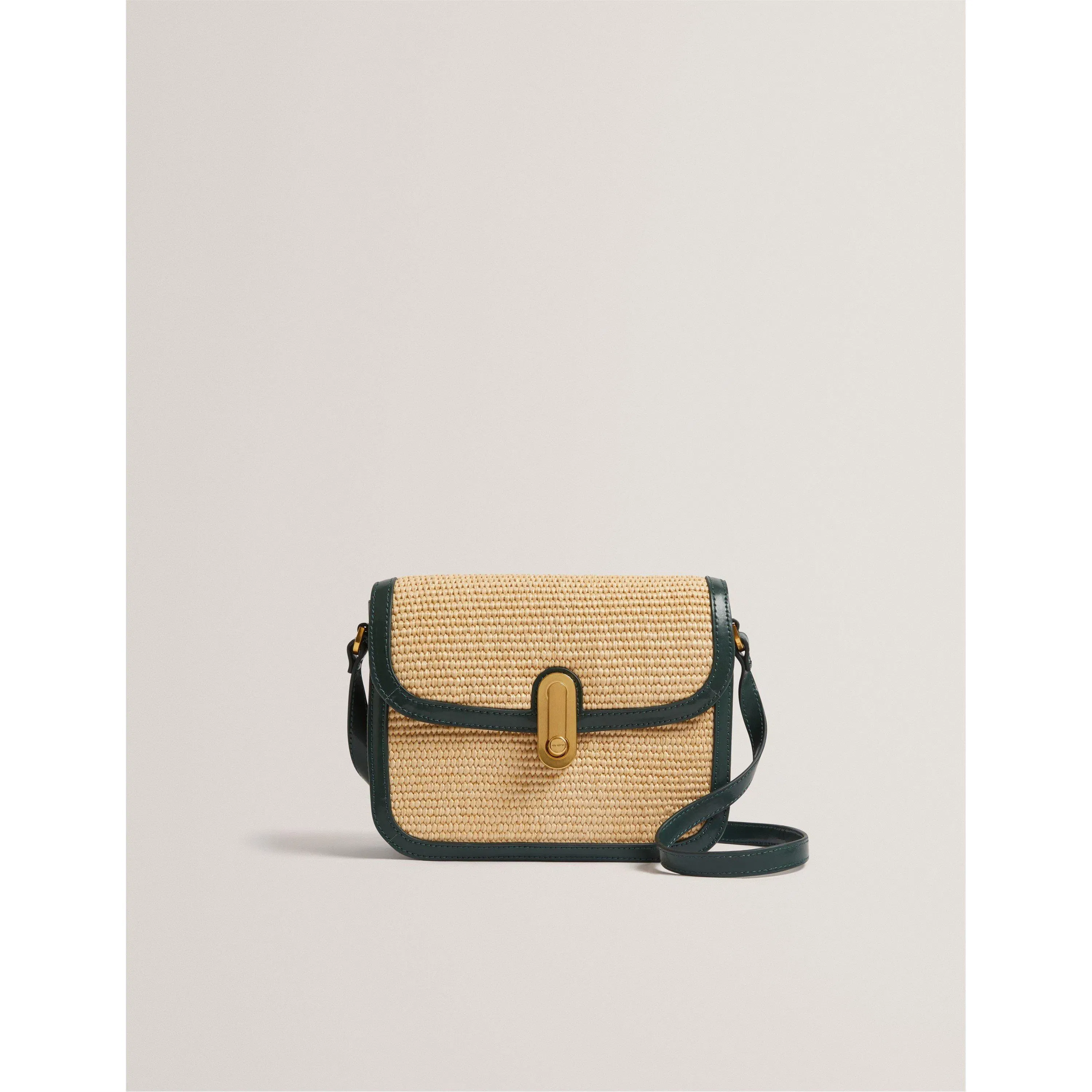 Raffia Cross Body Bag