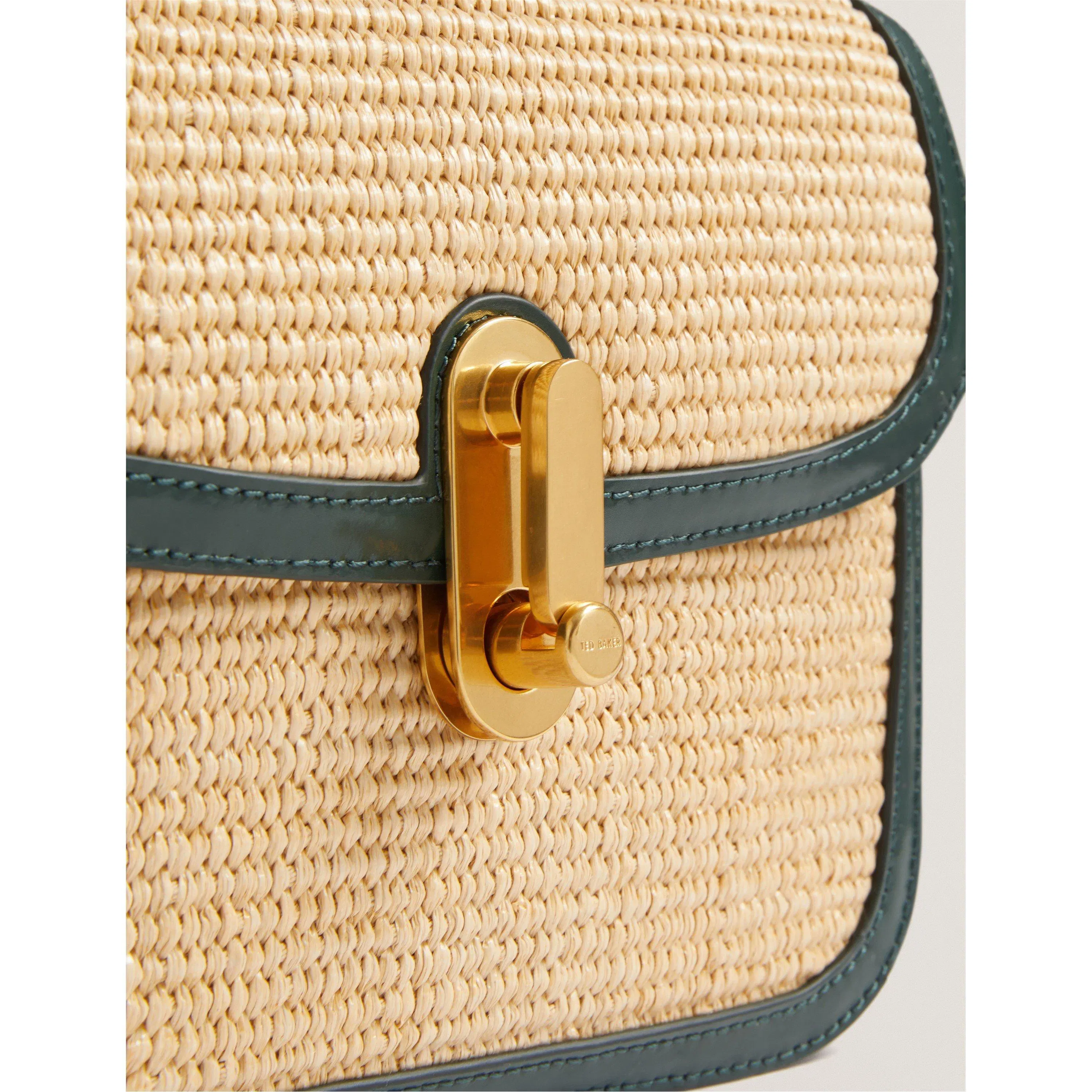 Raffia Cross Body Bag