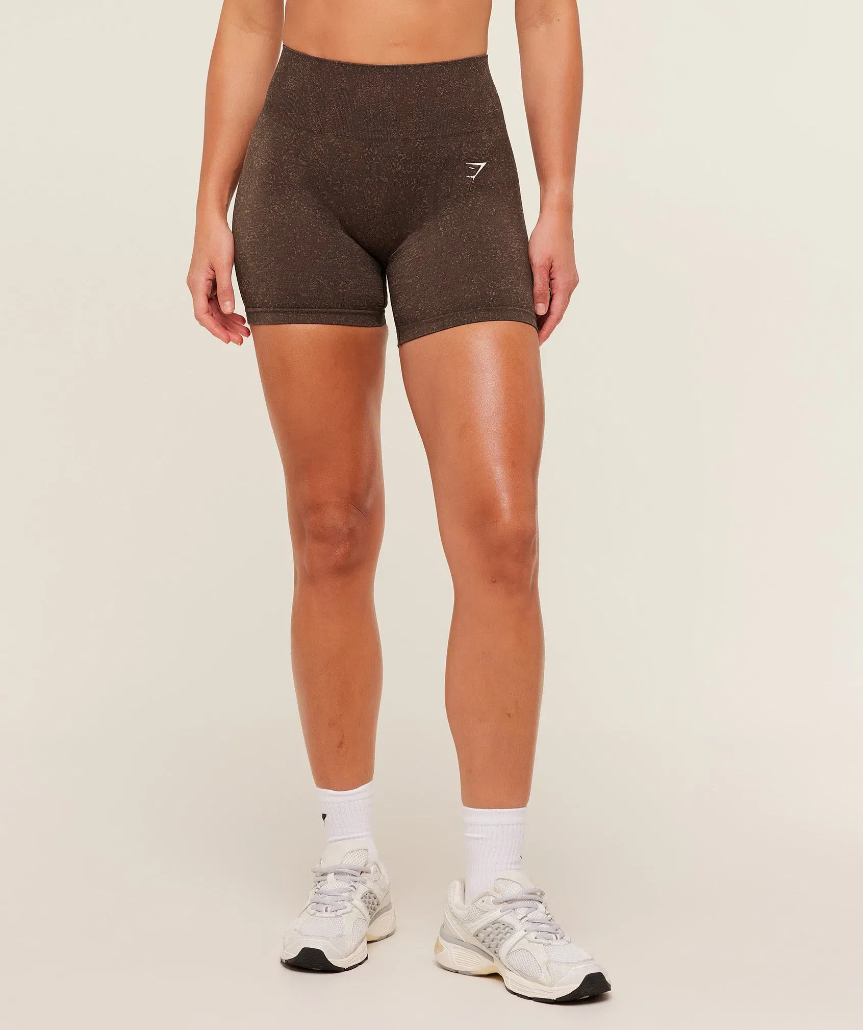 Gymshark Adapt Fleck Seamless Shorts - Archive Brown/Lifestyle Brown