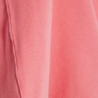 Pink Short Sleeve Fitted Top
