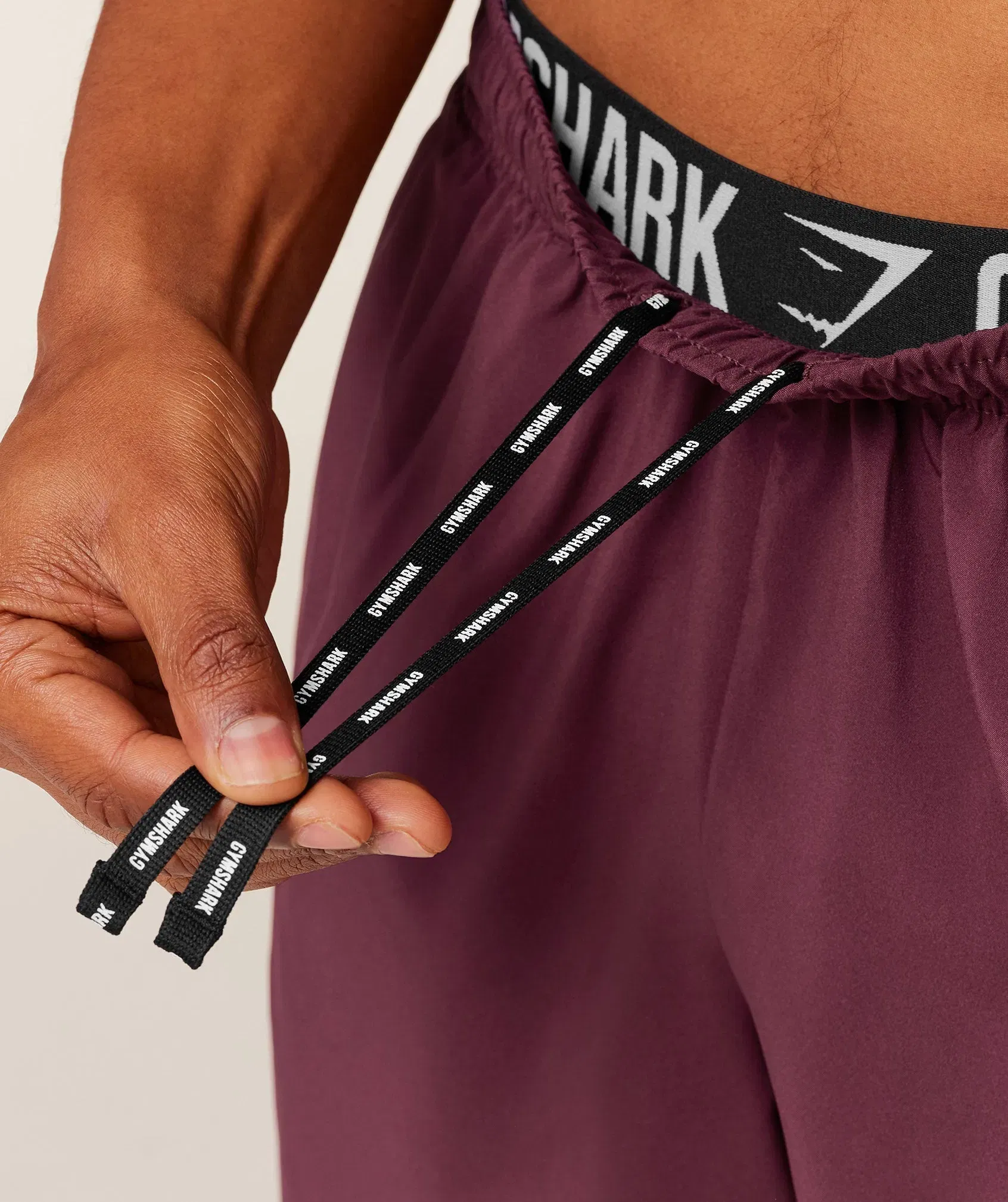 Gymshark Arrival 7" Shorts - GS Impact Burgundy