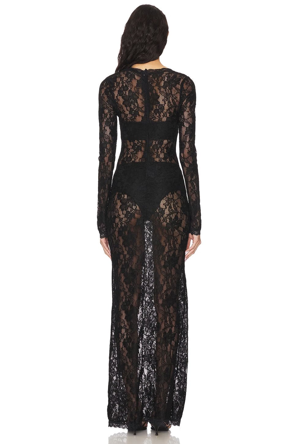 superdown Blanche Maxi Dress in Black