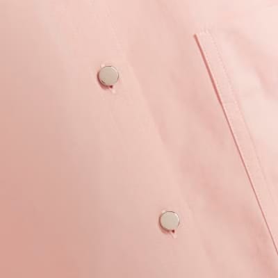 Pink Cinch Back Shirt