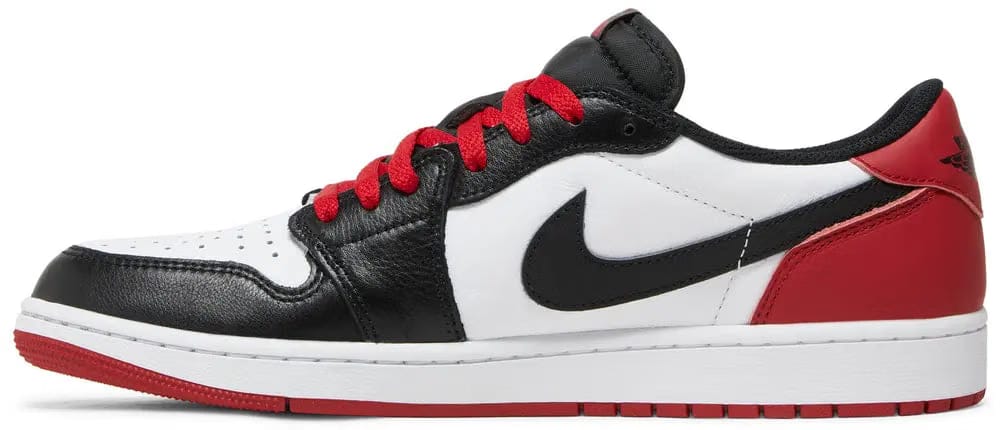 AIR JORDAN 1 RETRO LOW OG BLACK TOE