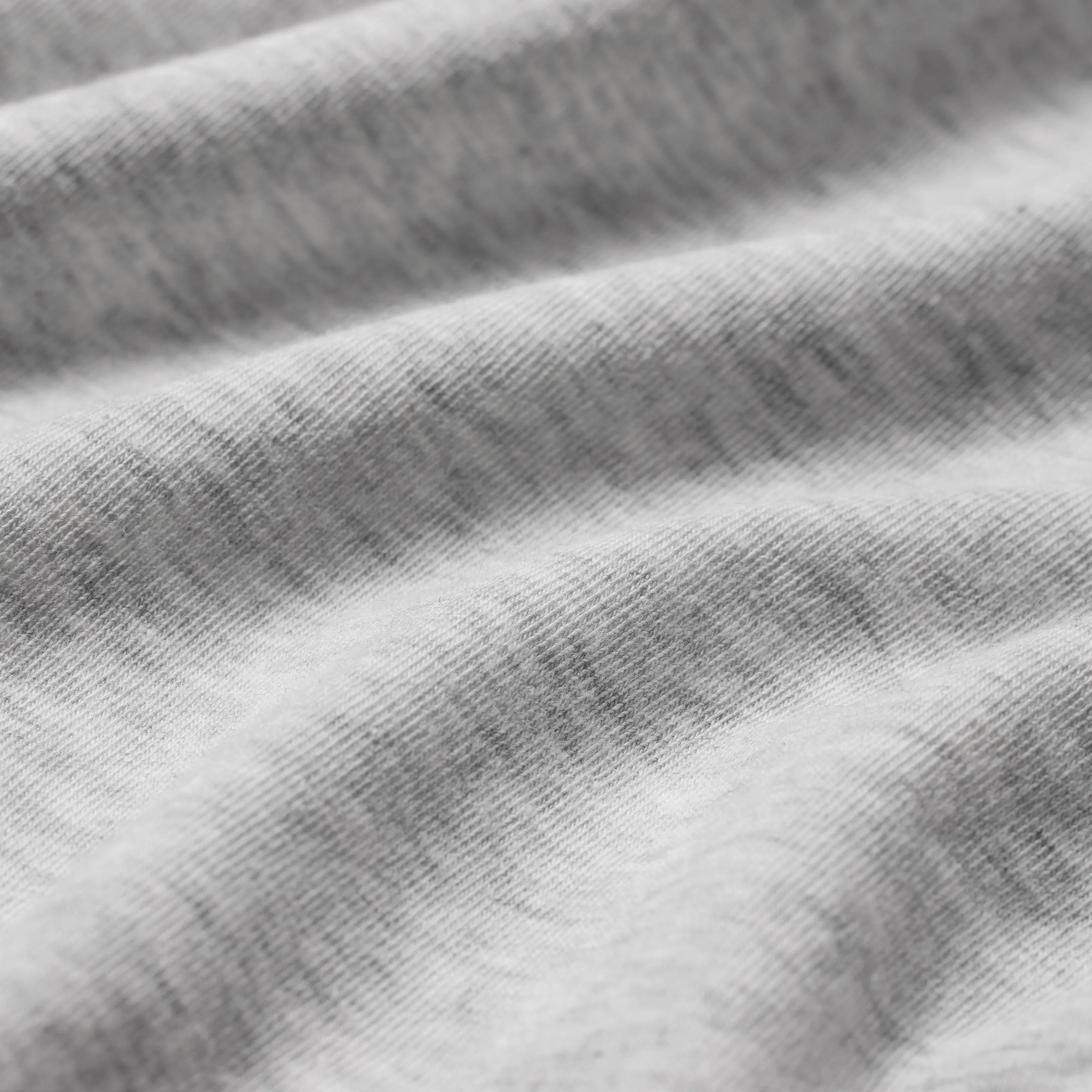 COTTON JERSEY FOLDOVER CAPRI | LIGHT HEATHER GREY