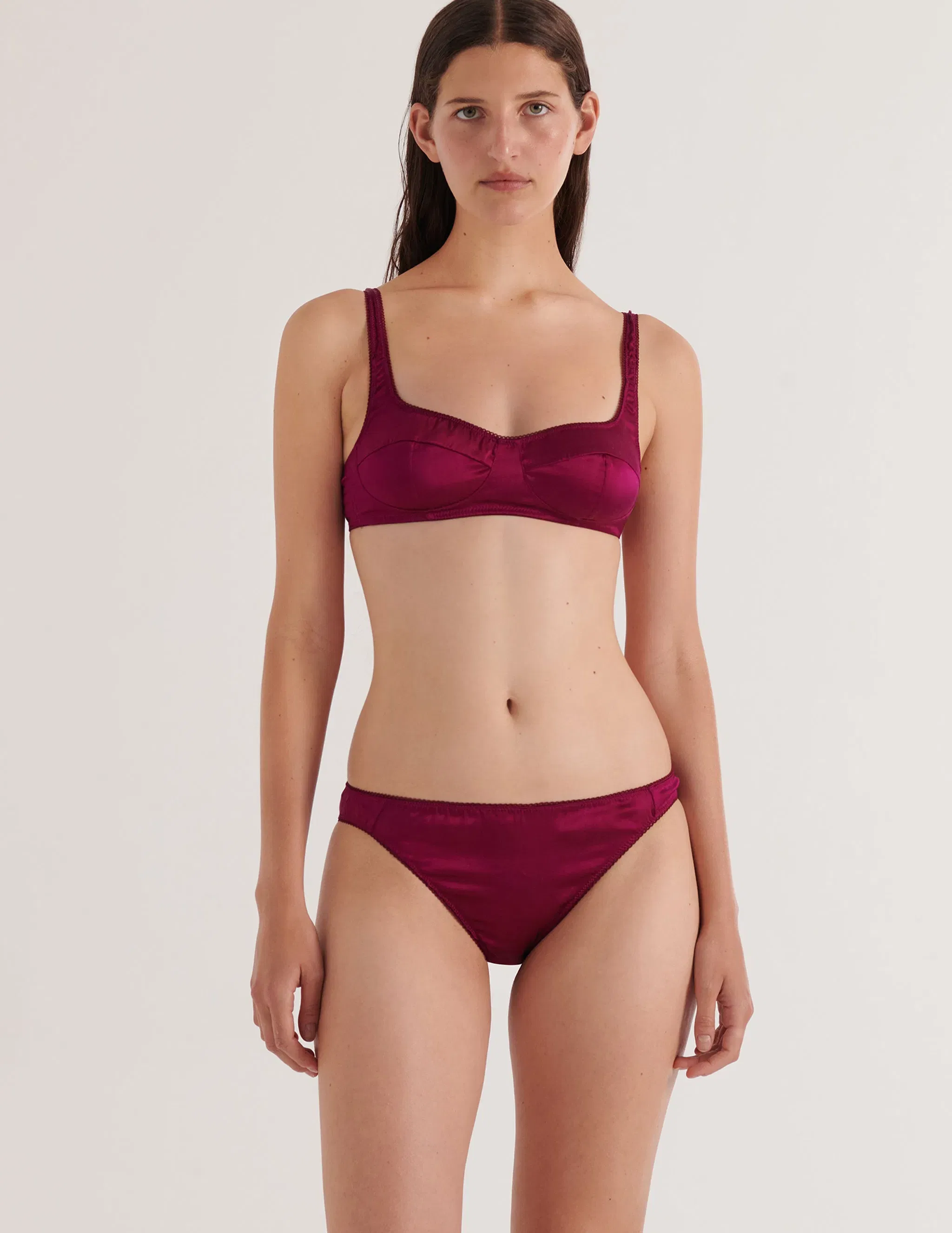 Penelope Bralette Cranberry