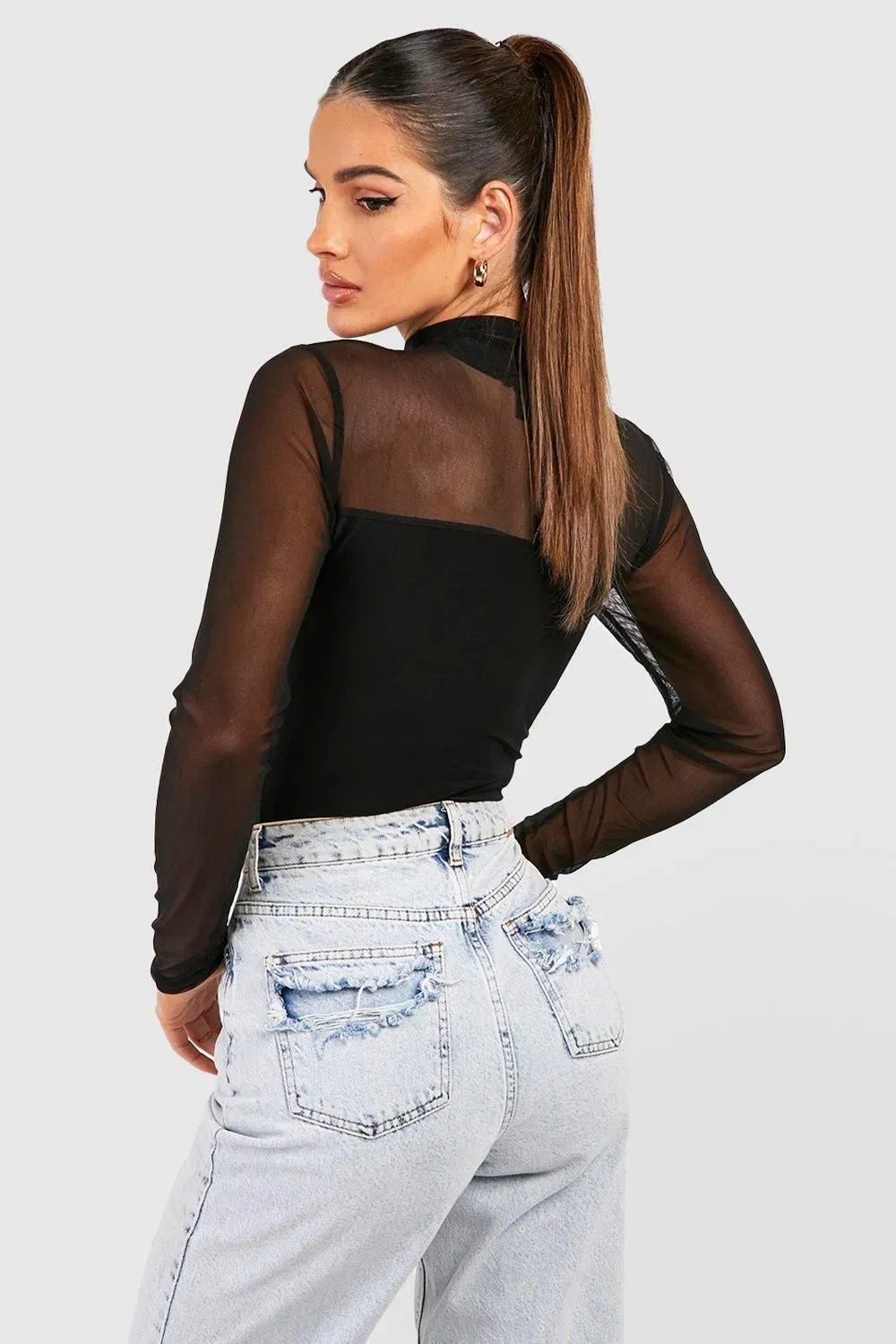 Mesh Bralet Bodysuit