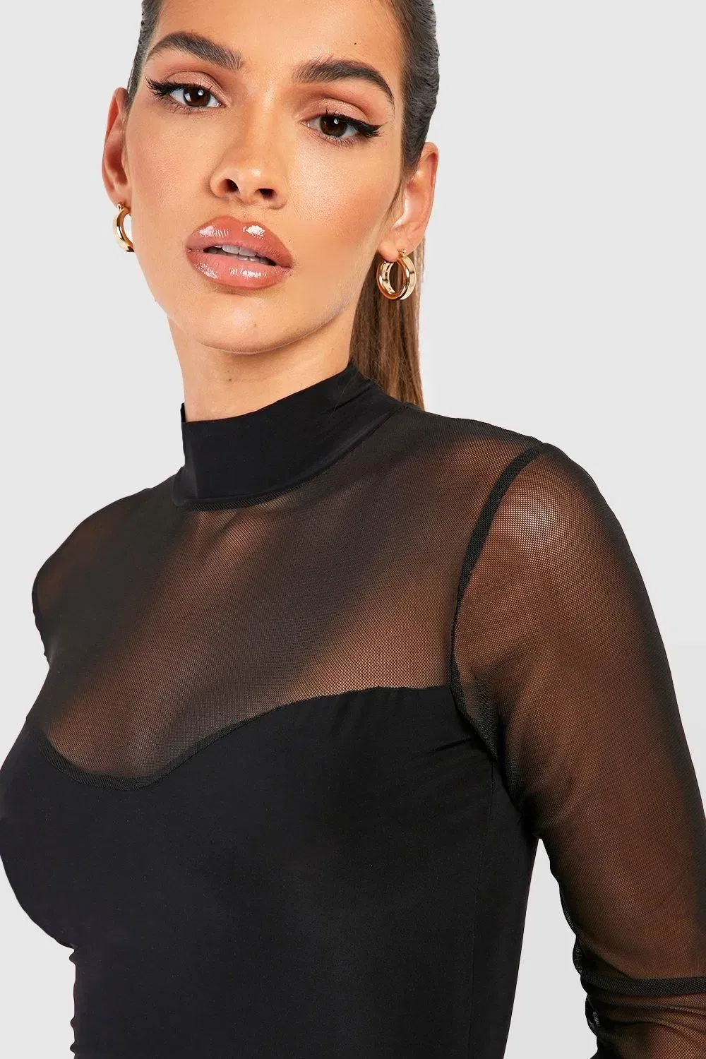 Mesh Bralet Bodysuit