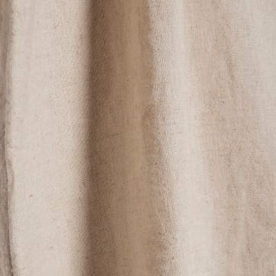 Beige Linen Blend Short Sleeve T-Shirt