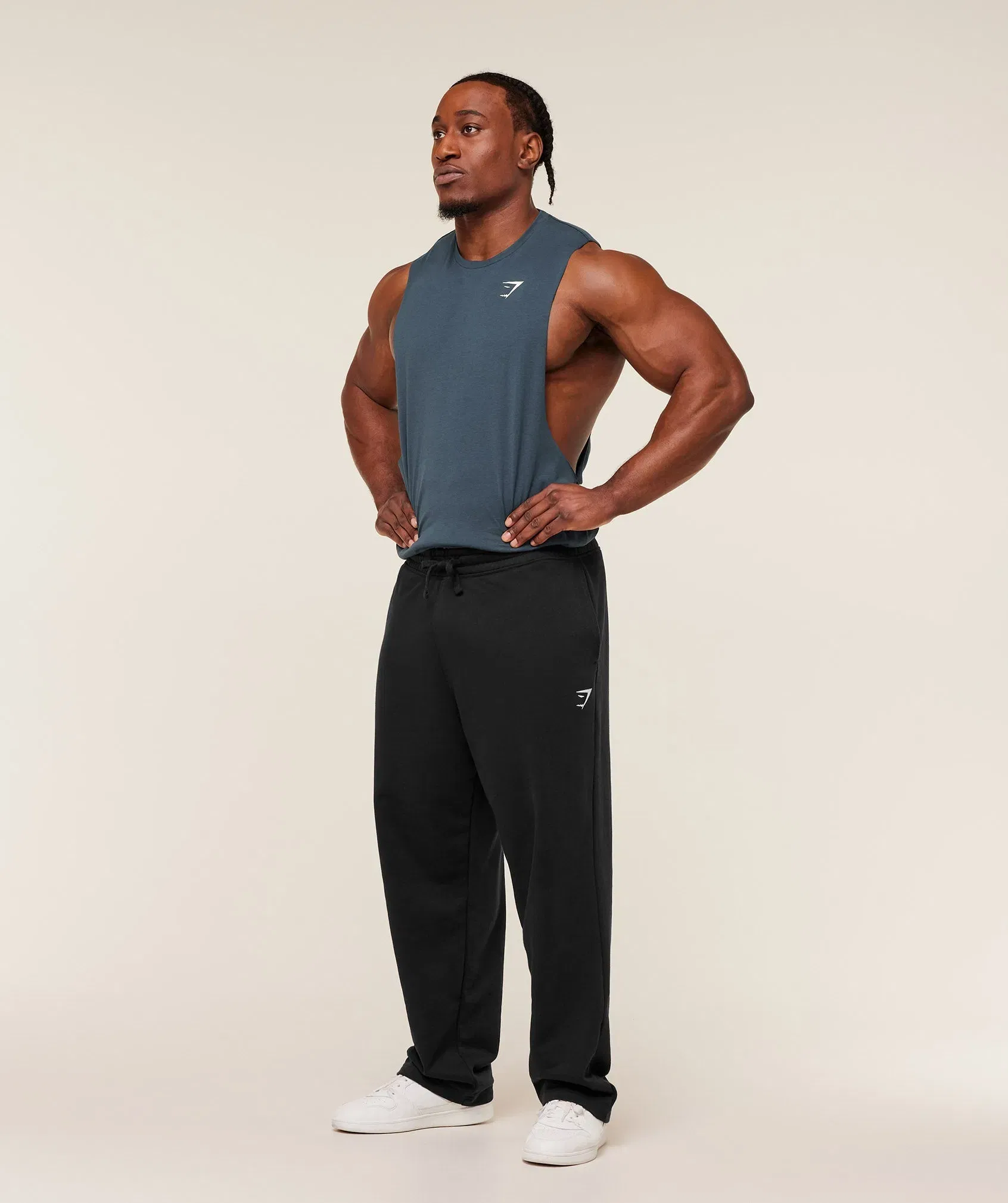 Gymshark Critical 2.0 Drop Arm Tank - GS Stealth Blue