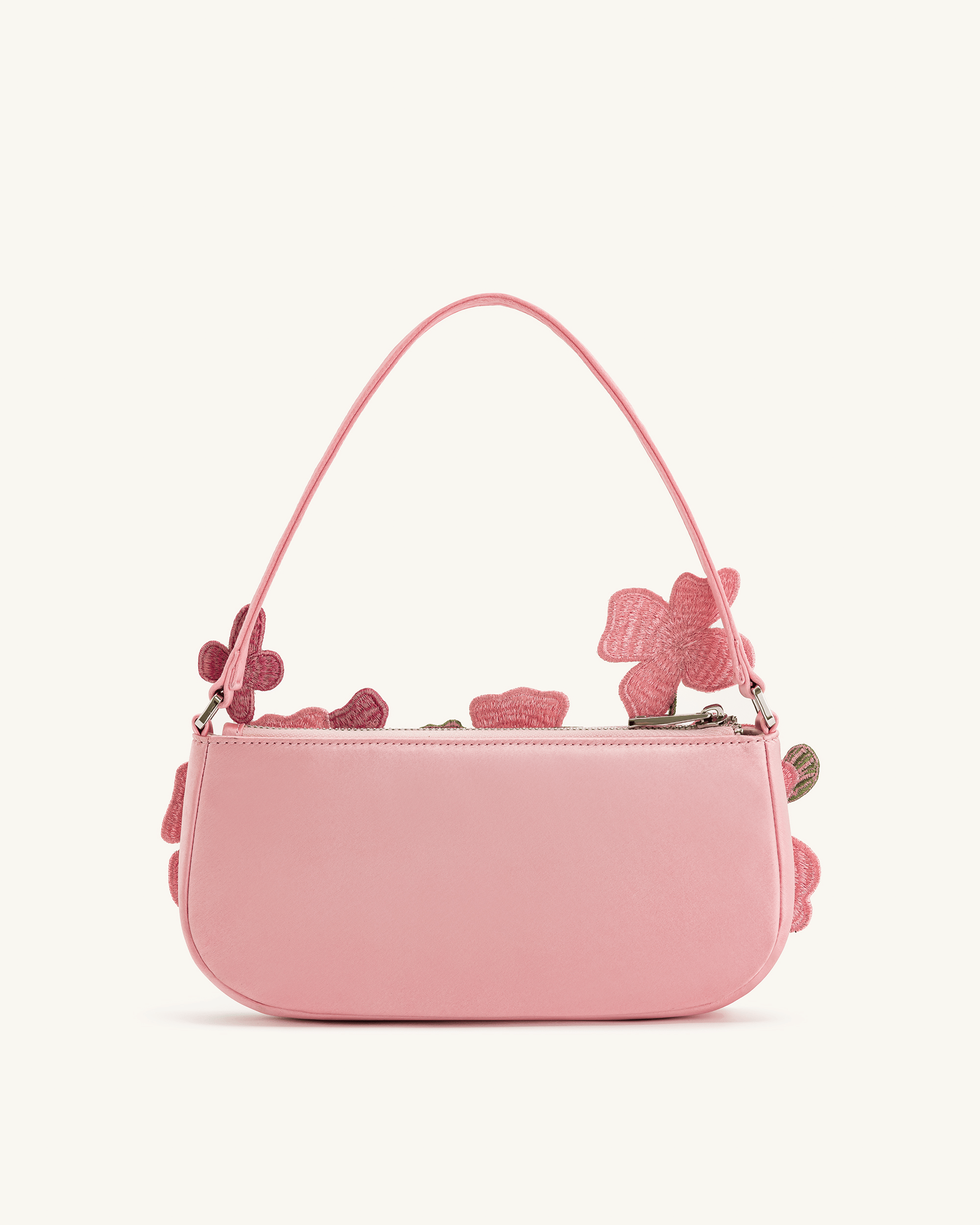 Leona Bead Embellished Shoulder Bag - Light Green