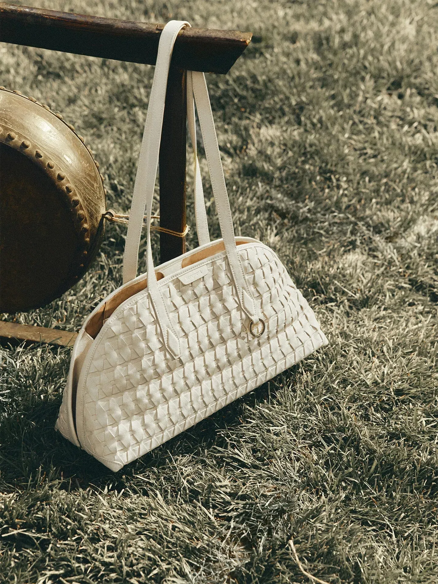 Songmont Lattice Shellseeker Bag Cloud