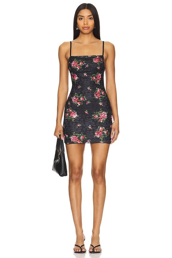 superdown Kristi Mini Dress in Black
