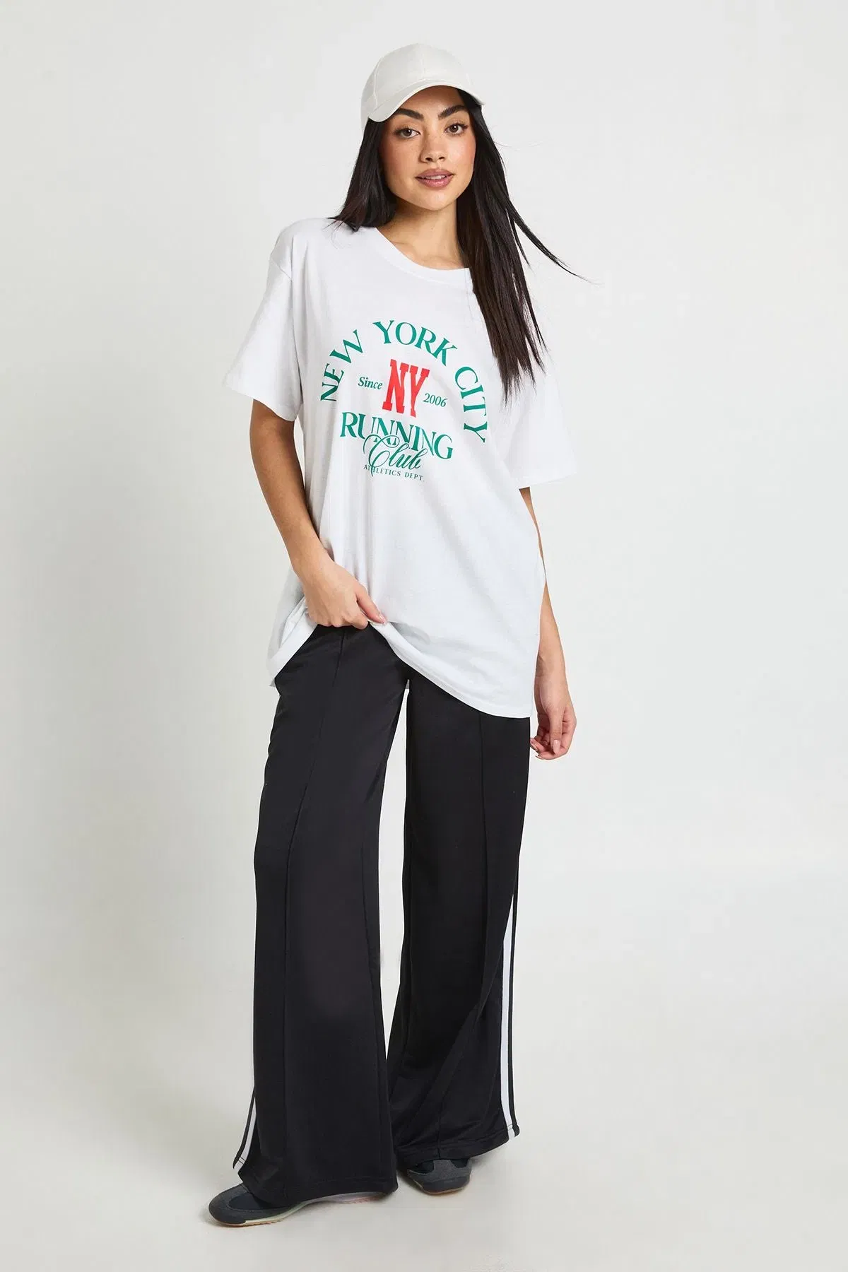 NYC Front Graphic Oversized T-Shirt