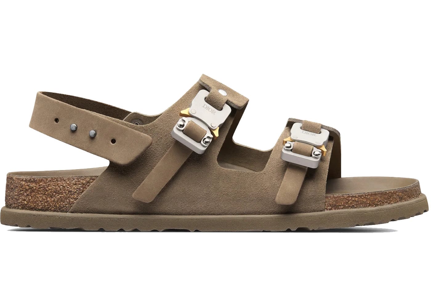 Dior x Birkenstock Milano Sandal Khaki
