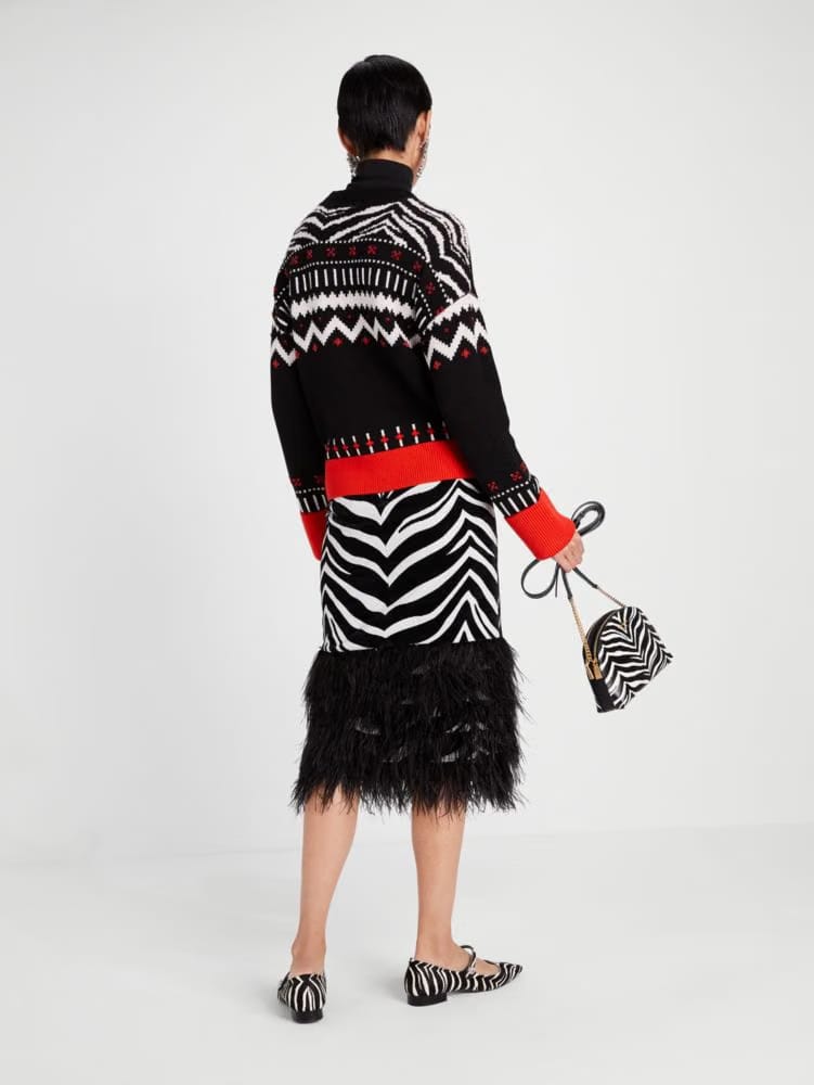 Zebra Fair Isle Sweater