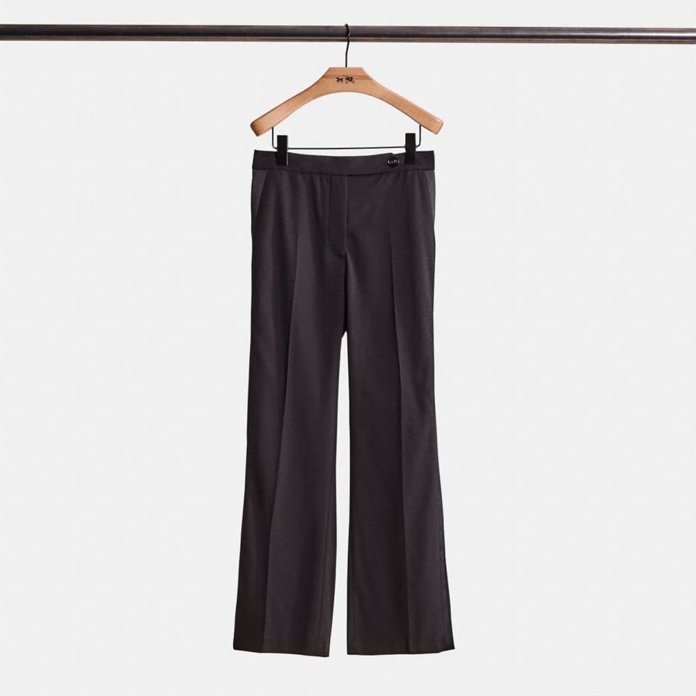 Restored Tuxedo Flare Trousers