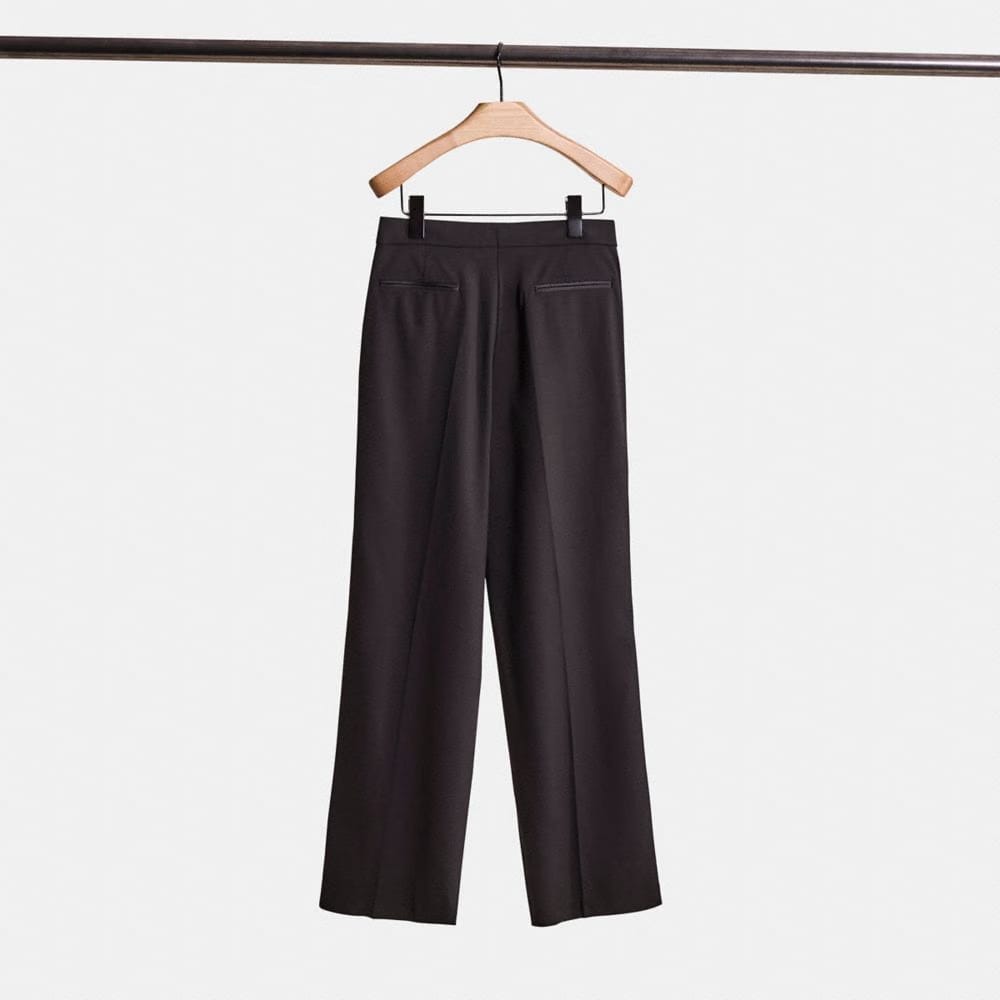Restored Tuxedo Flare Trousers