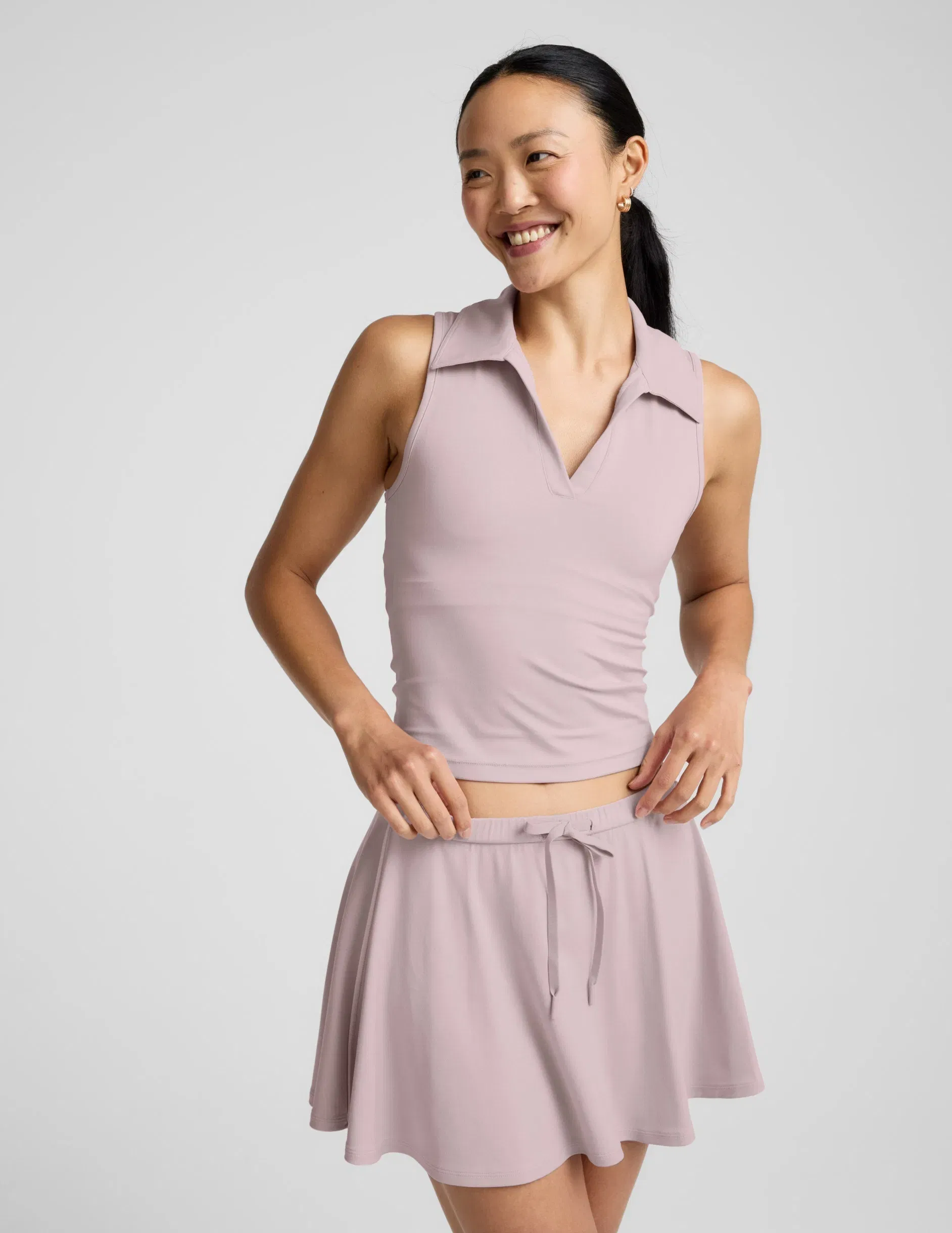 Beyond Yoga Sport Active Polo Tank Women's