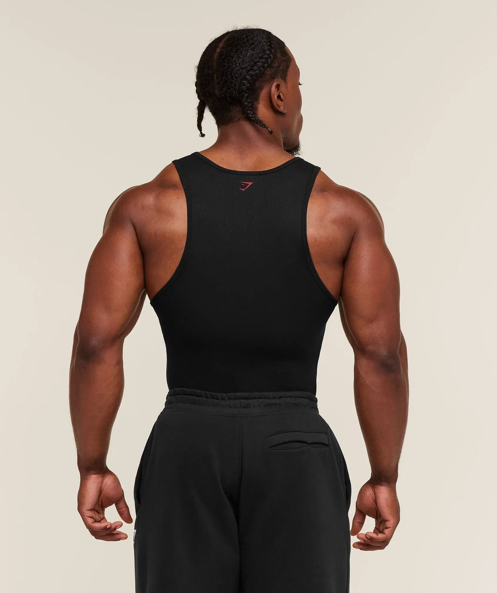 Gymshark GSLC Ribbed Tank - Black