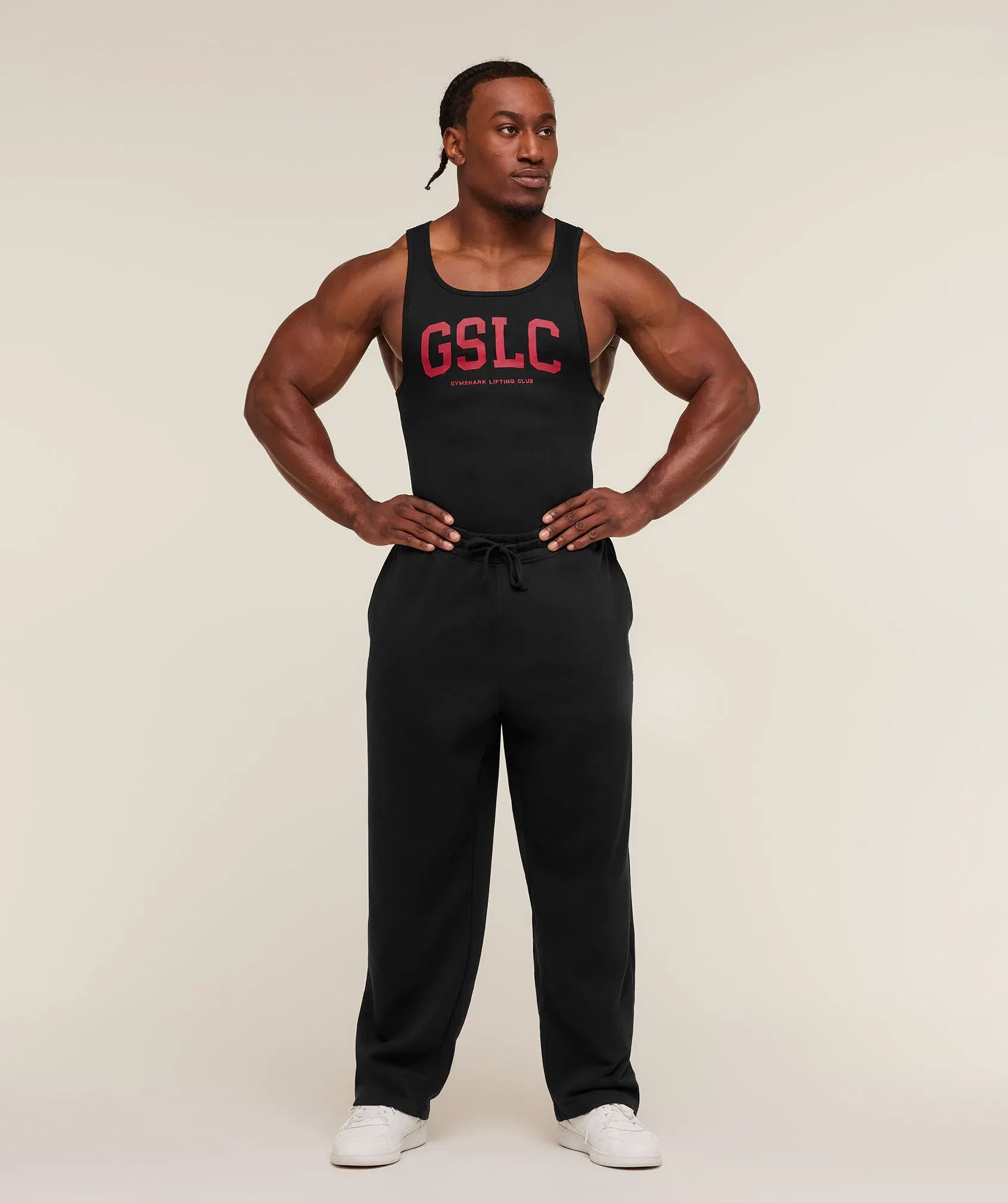 Gymshark GSLC Ribbed Tank - Black
