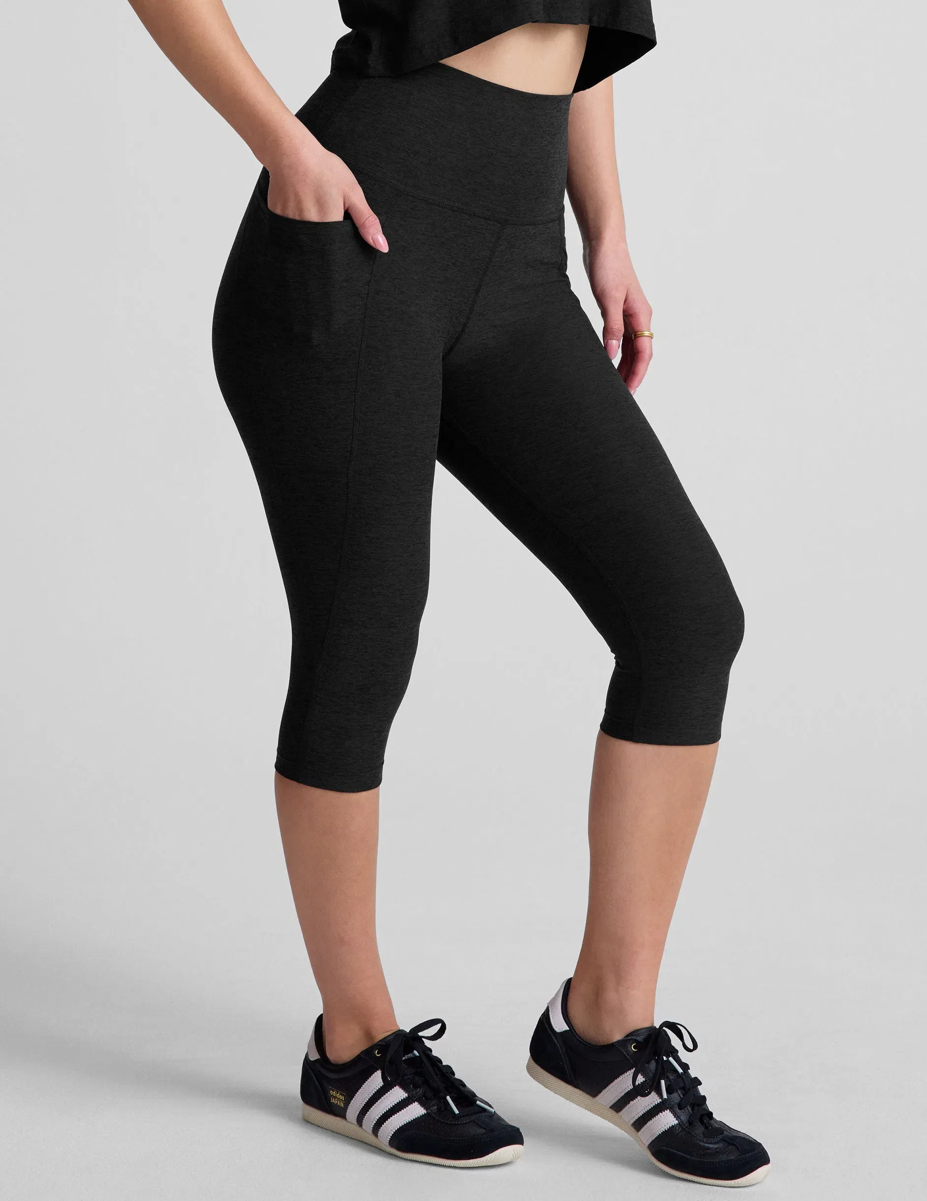 Beyond Yoga Spacedye High Waisted Pocket Pedal Pusher Legging Women's