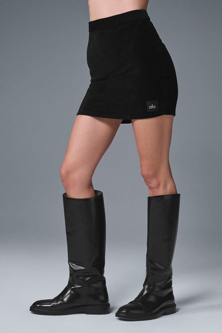Alo Yoga Micro Corduroy Winter Break Mini Skirt