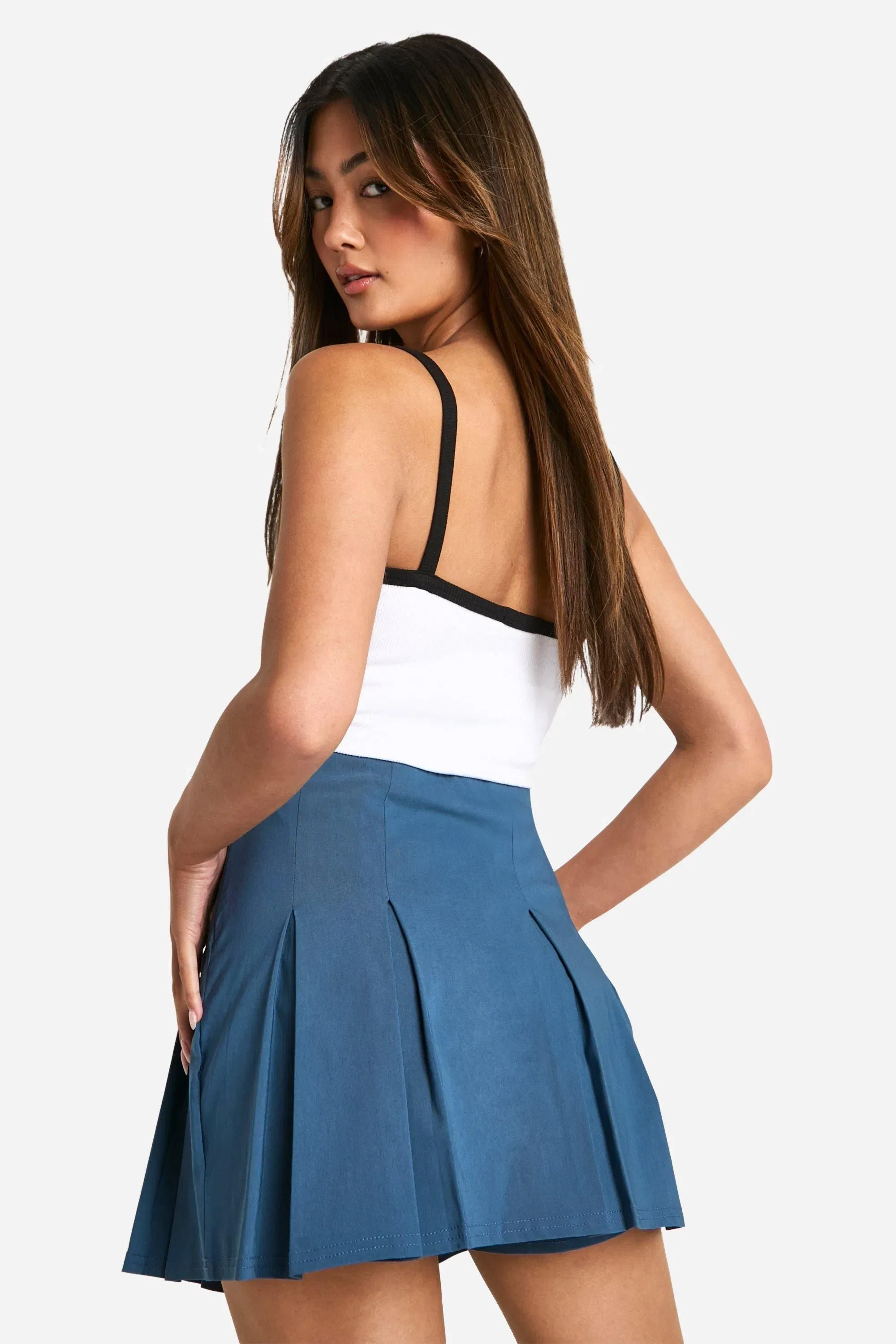 Skort With Front Darts