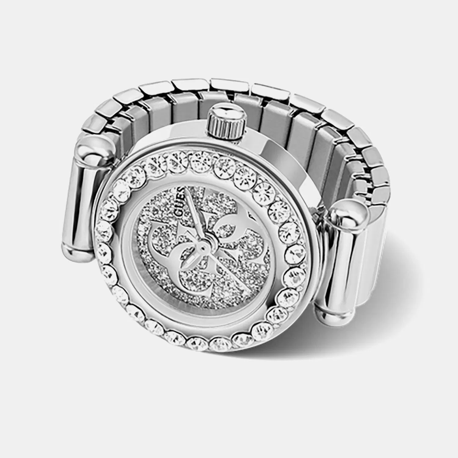 Guess Gb Anna Women Quartz Silver Dial Analog Stainless Steel Gw1022L1