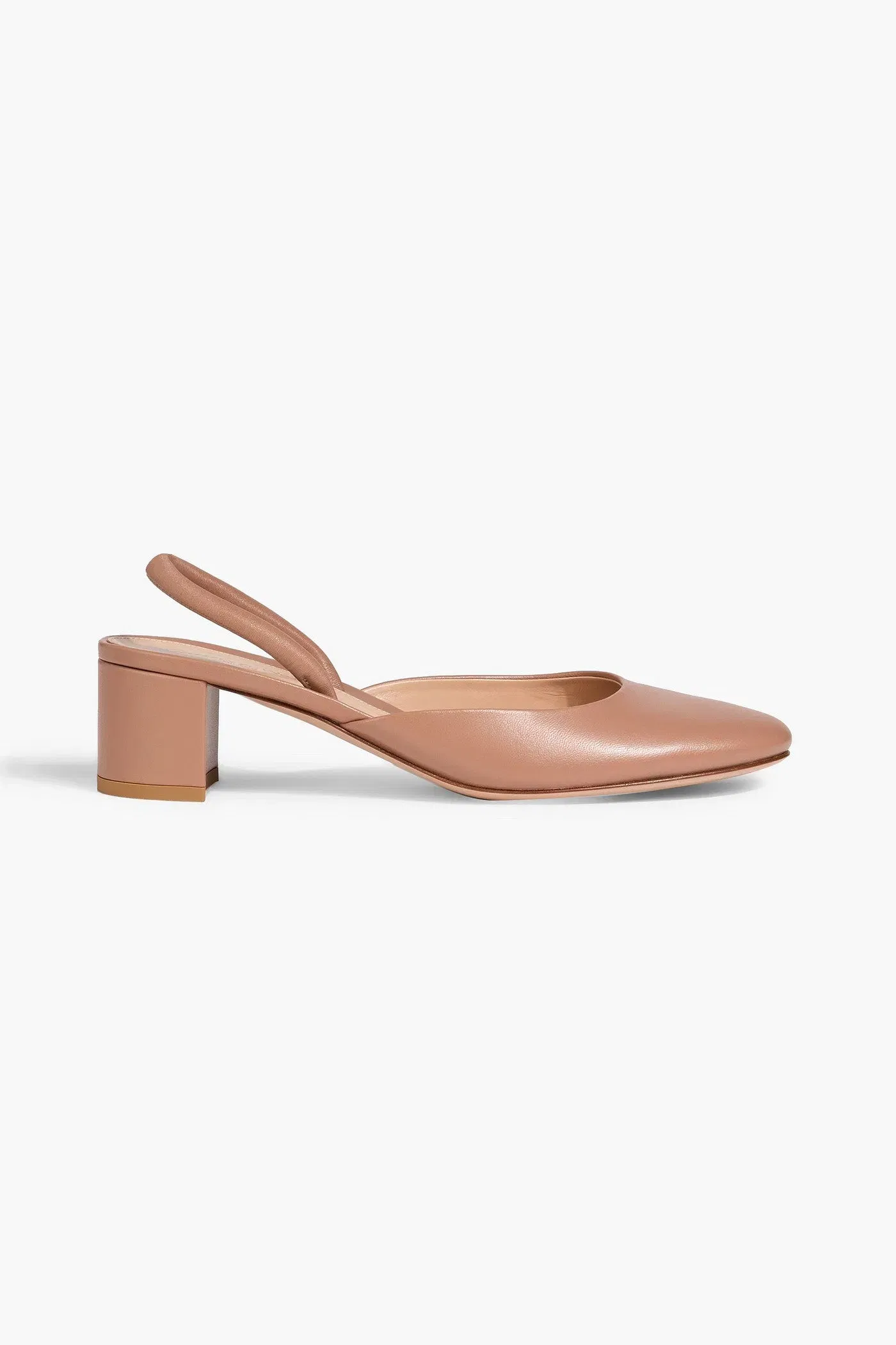 Gianvito Rossi Tivoli Leather Slingback Pumps Neutral Women's