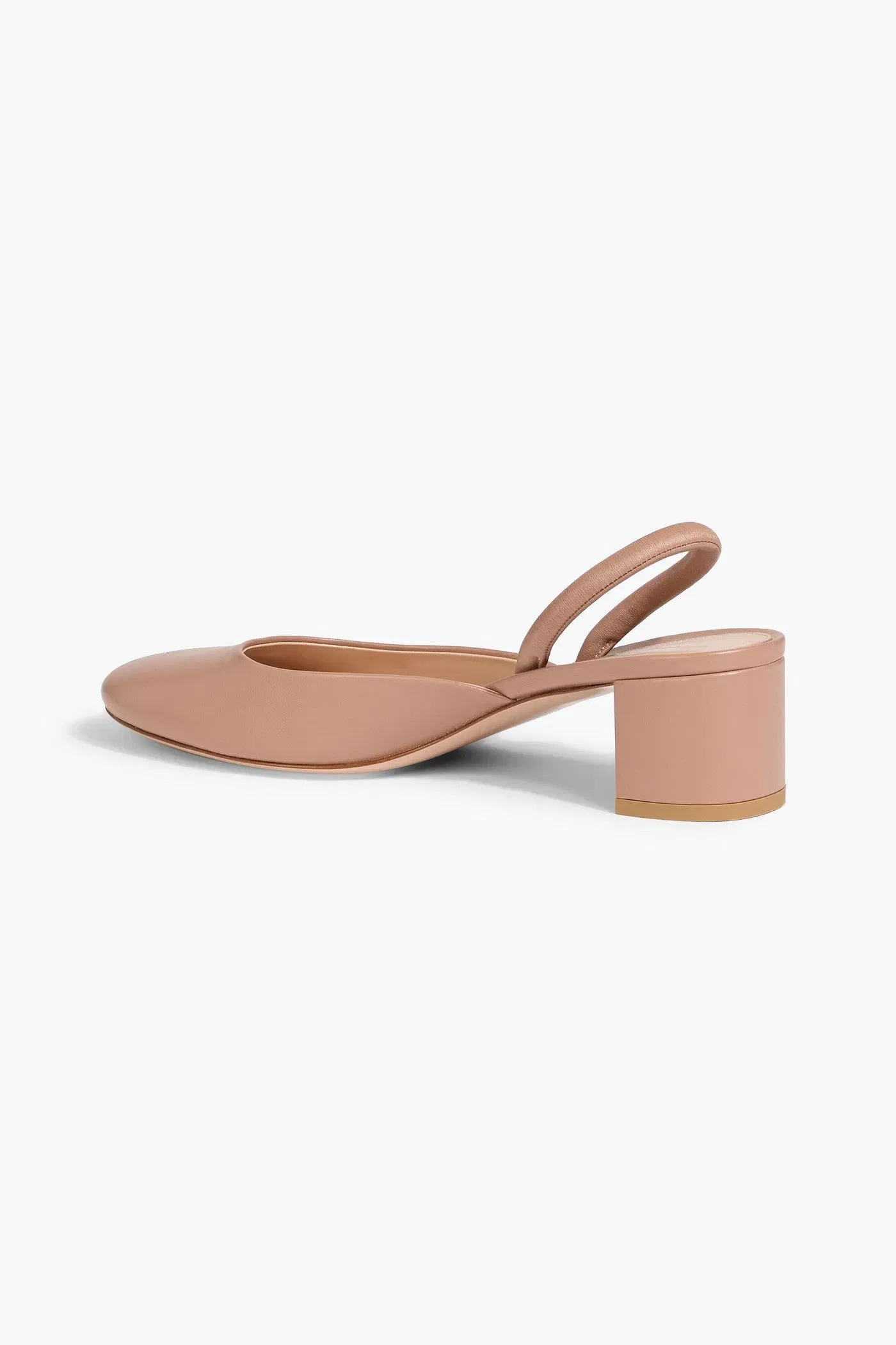 Gianvito Rossi Tivoli Leather Slingback Pumps Neutral Women's