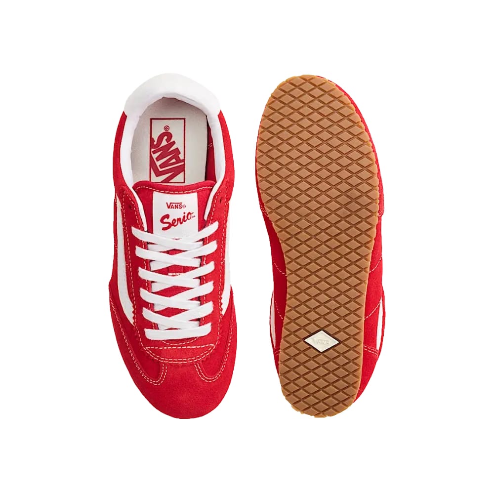 Vans Super Lowpro Shoe Racing Red