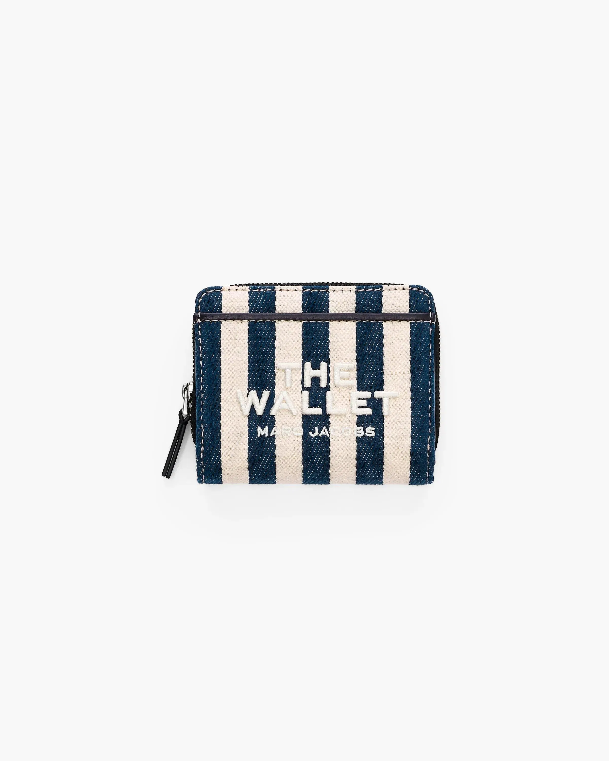The Stripe Canvas Mini Compact Wallet
