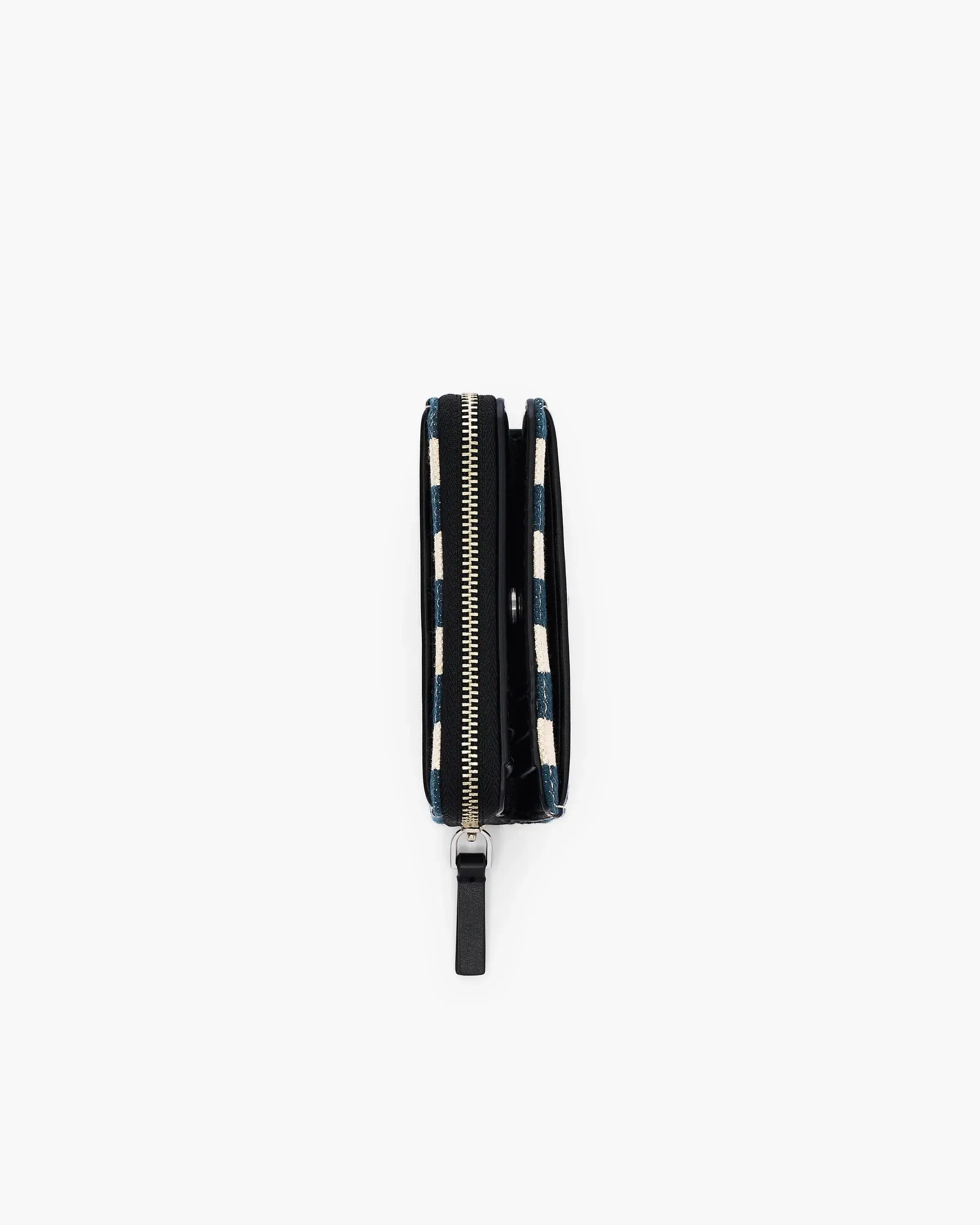 The Stripe Canvas Mini Compact Wallet