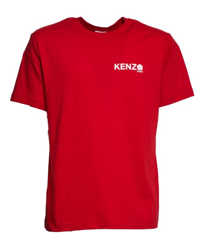 Kenzo Boke Flower Print T-Shirt Red