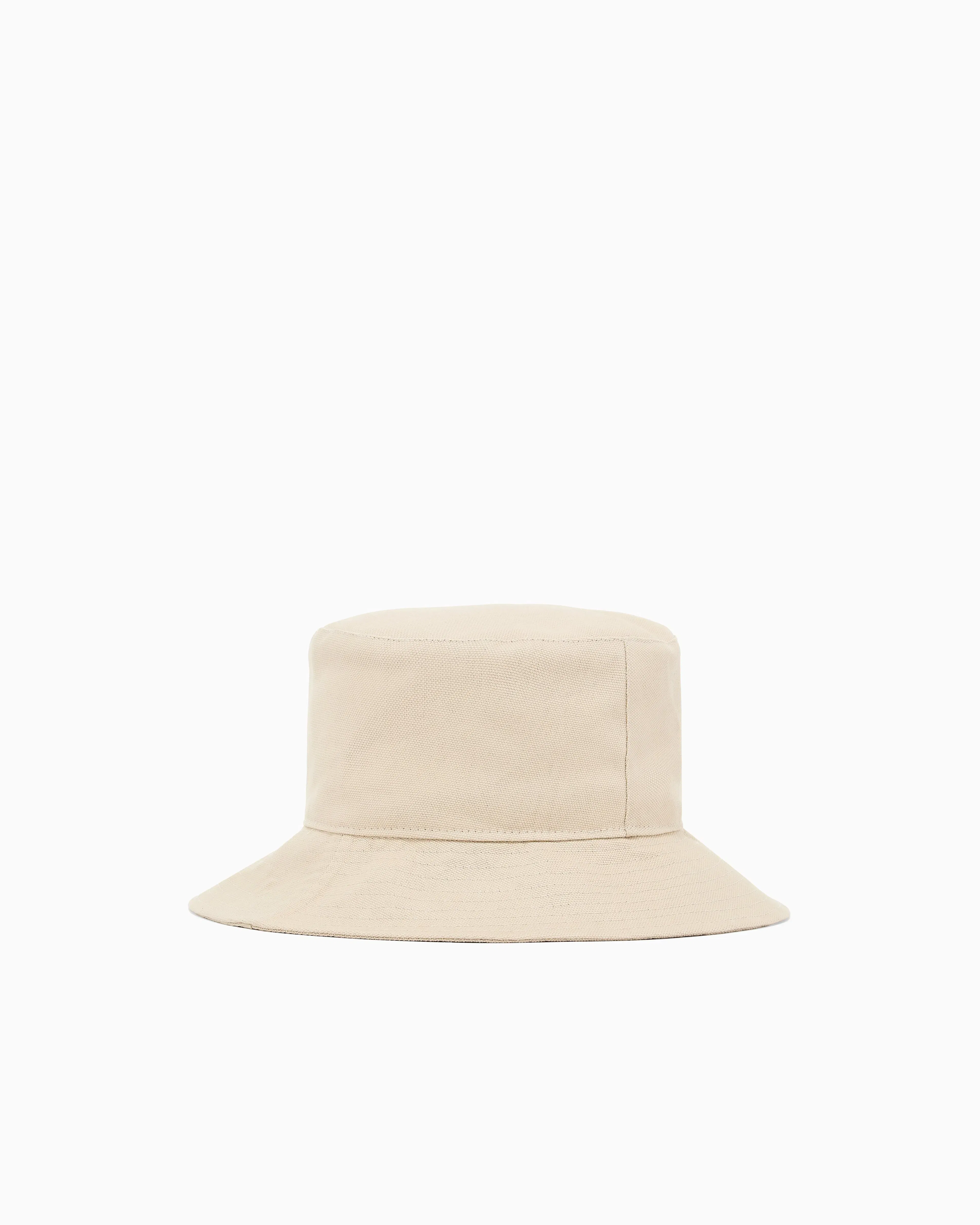 Emporio Armani Canvas cloche hat