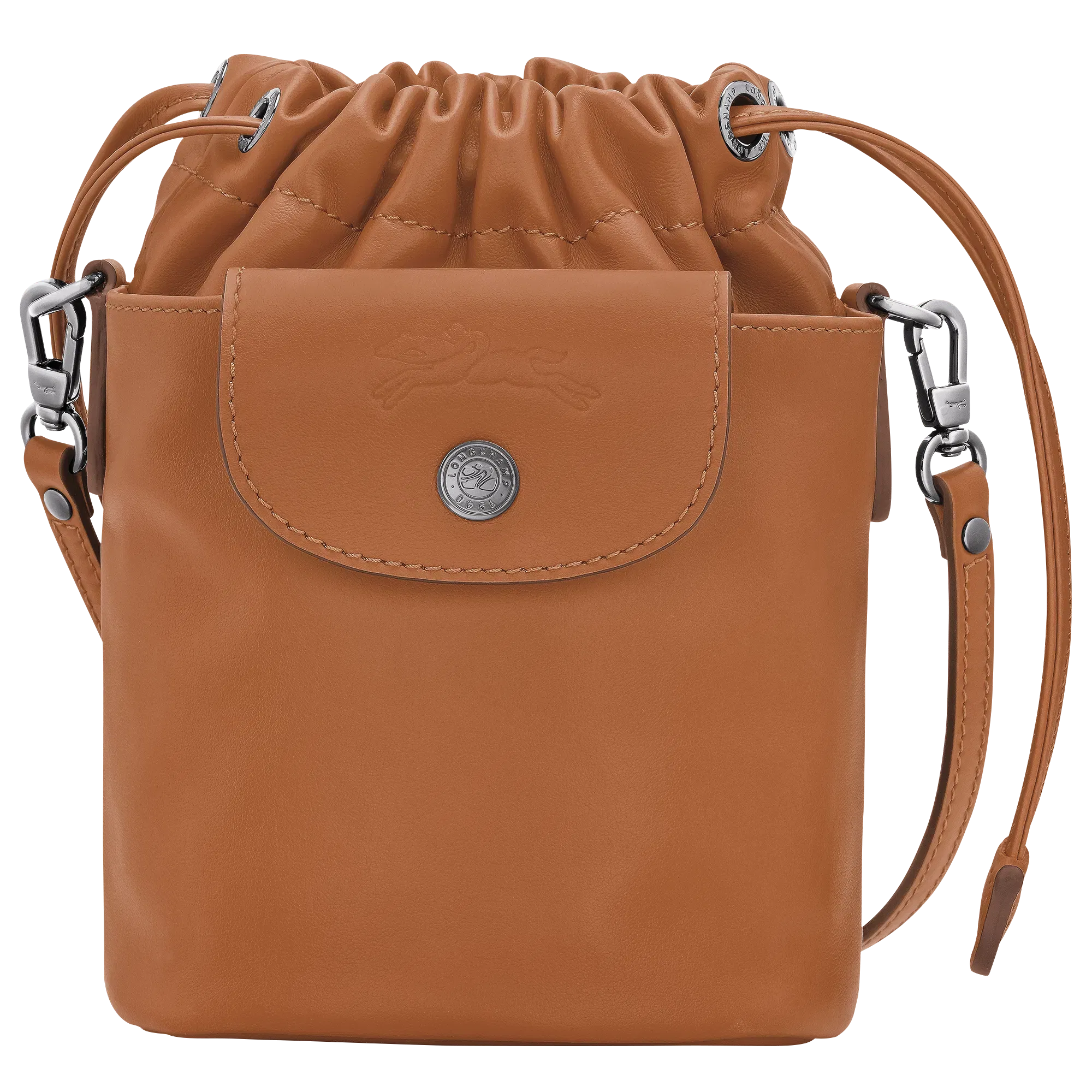 Longchamp Le Pliage Xtra XS Bucket bag Cashew