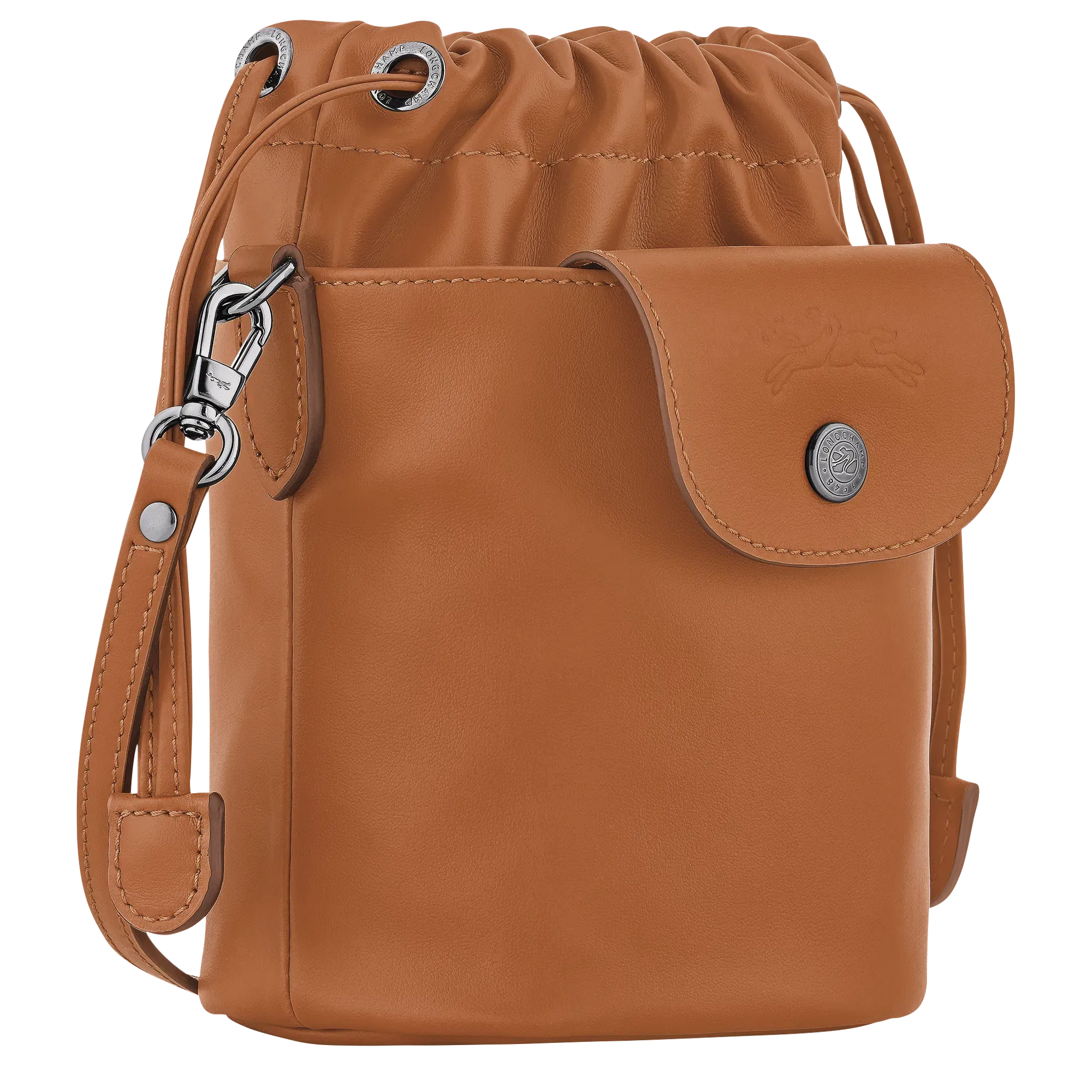 Longchamp Le Pliage Xtra XS Bucket bag Cashew
