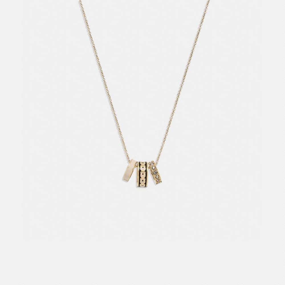 Signature Enamel Necklace