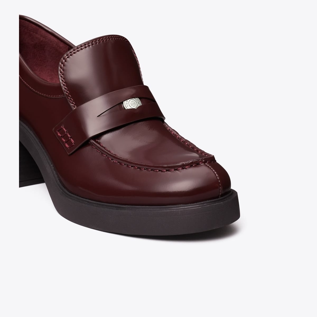 Classic Heeled Lug Loafer