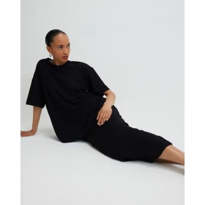Black Premium Maxi Skirt