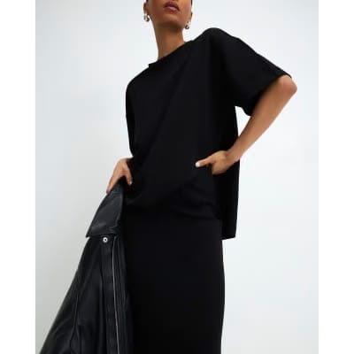 Black Premium Maxi Skirt
