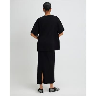 Black Premium Maxi Skirt