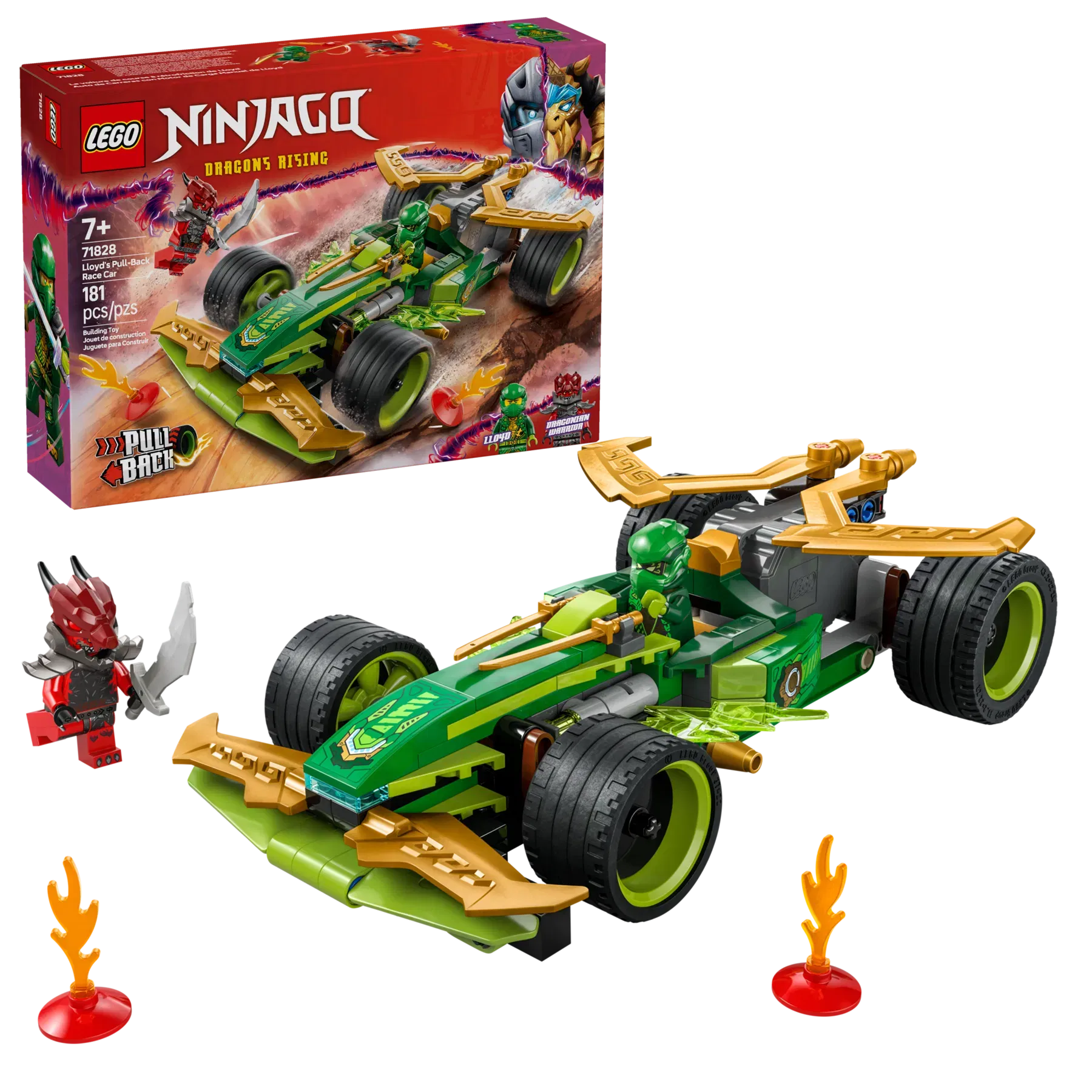 Lego Lloyds PullBack Race Car